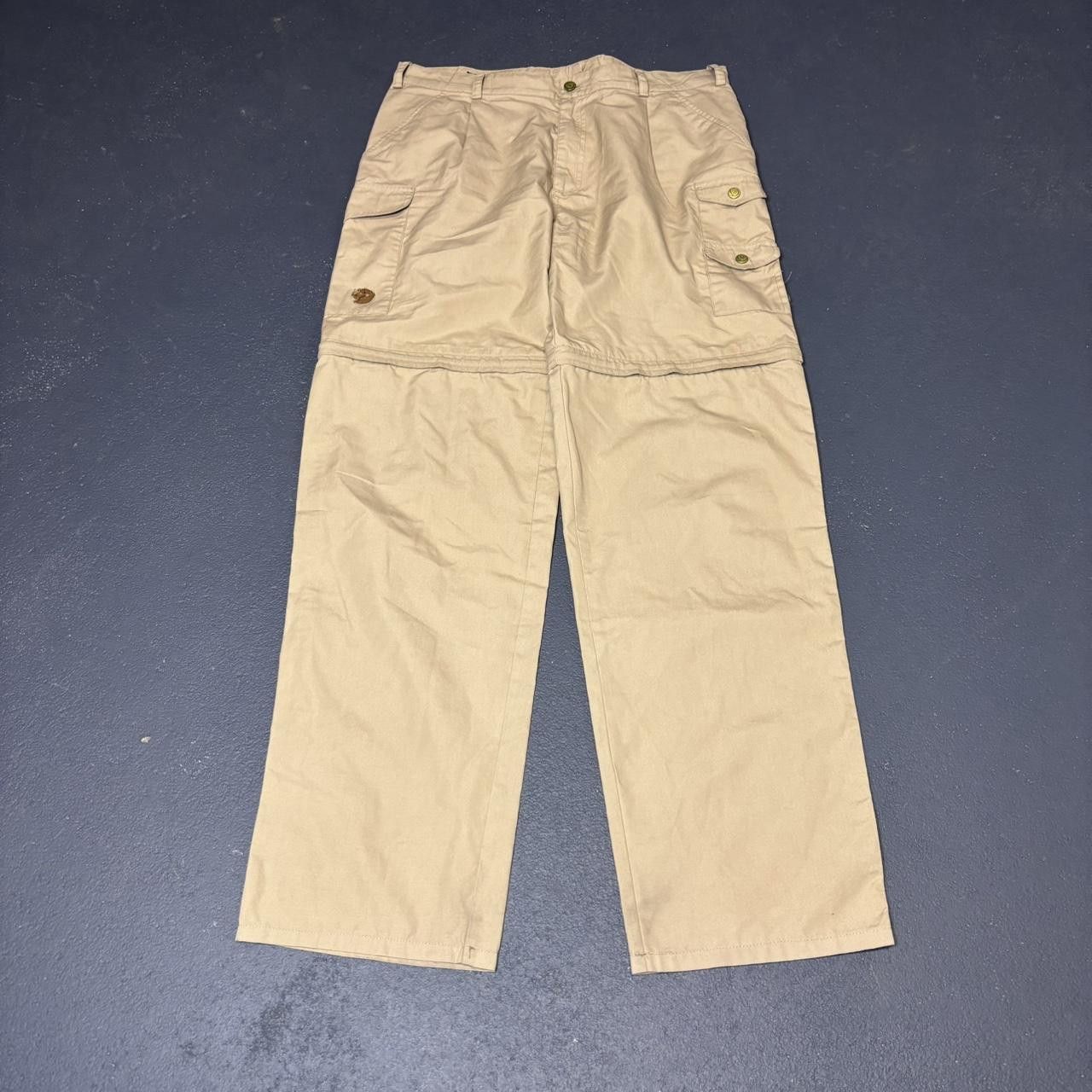 Fjallraven × Japanese Brand × Vintage Vintage y2k 90s Fjällräven convertible cargo pants Size US 36 / EU 52 - 1 Thumbnail