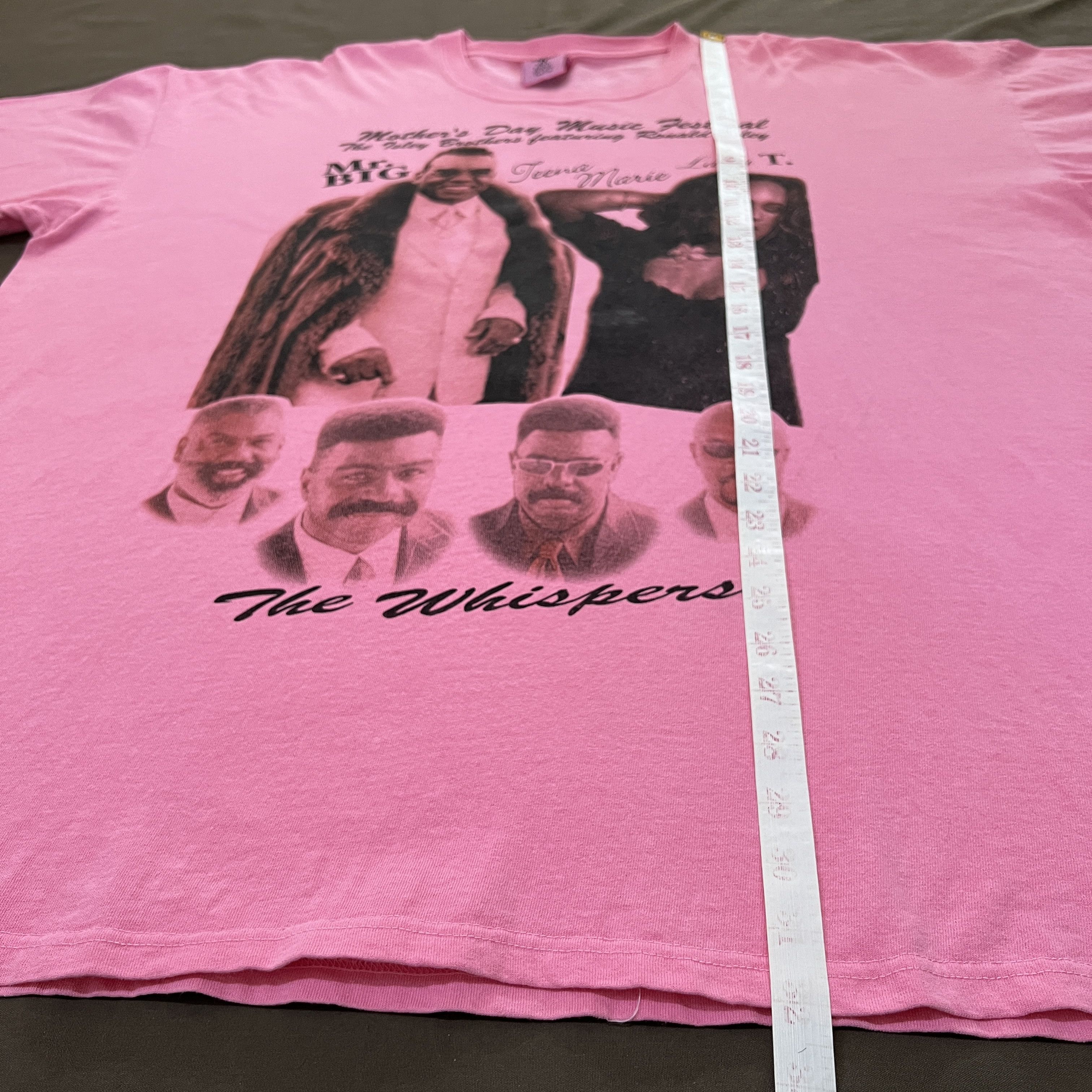 Band Tees × Rap Tees × Vintage Vintage Y2K Teena Marie The Whispers Mr. Biggs 2XL R&B SOUL Size US XXL / EU 58 / 5 - 10 Thumbnail