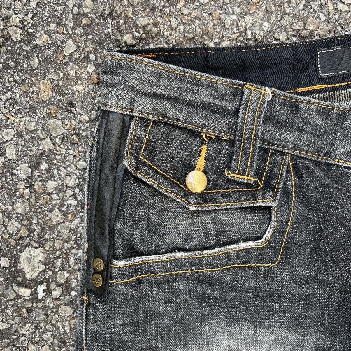Hysteric Glamour Japanese Jeans Halation Japan Printed Denim Faded Black Size US 30 / EU 46 - 5 Thumbnail