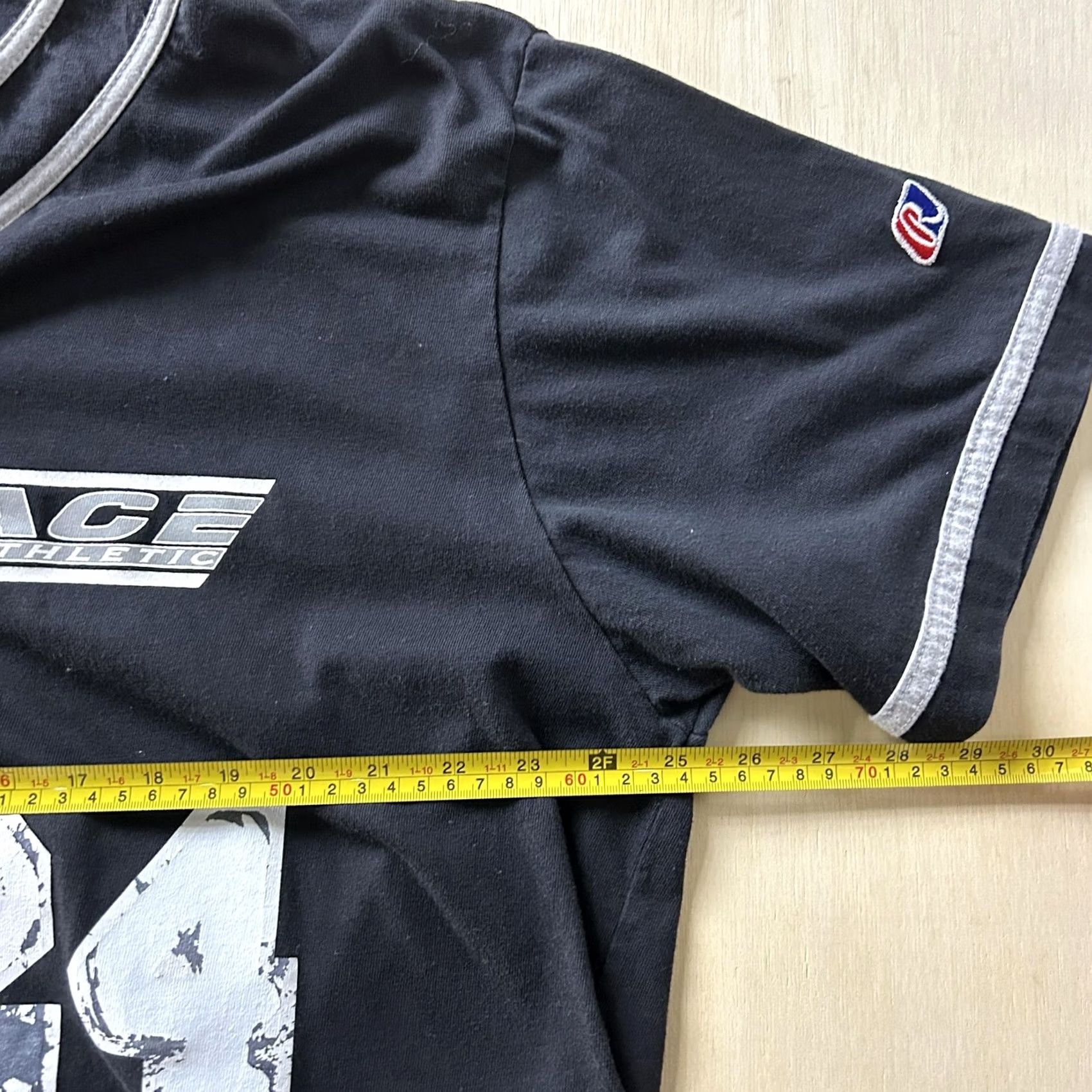 Vintage VINTAGE Rawlings Baseball Jersey Mens 2XL Black Henley 24 Athletic Short Sleeve Shirt Mens Size US XXL / EU 58 / 5 - 5 Thumbnail