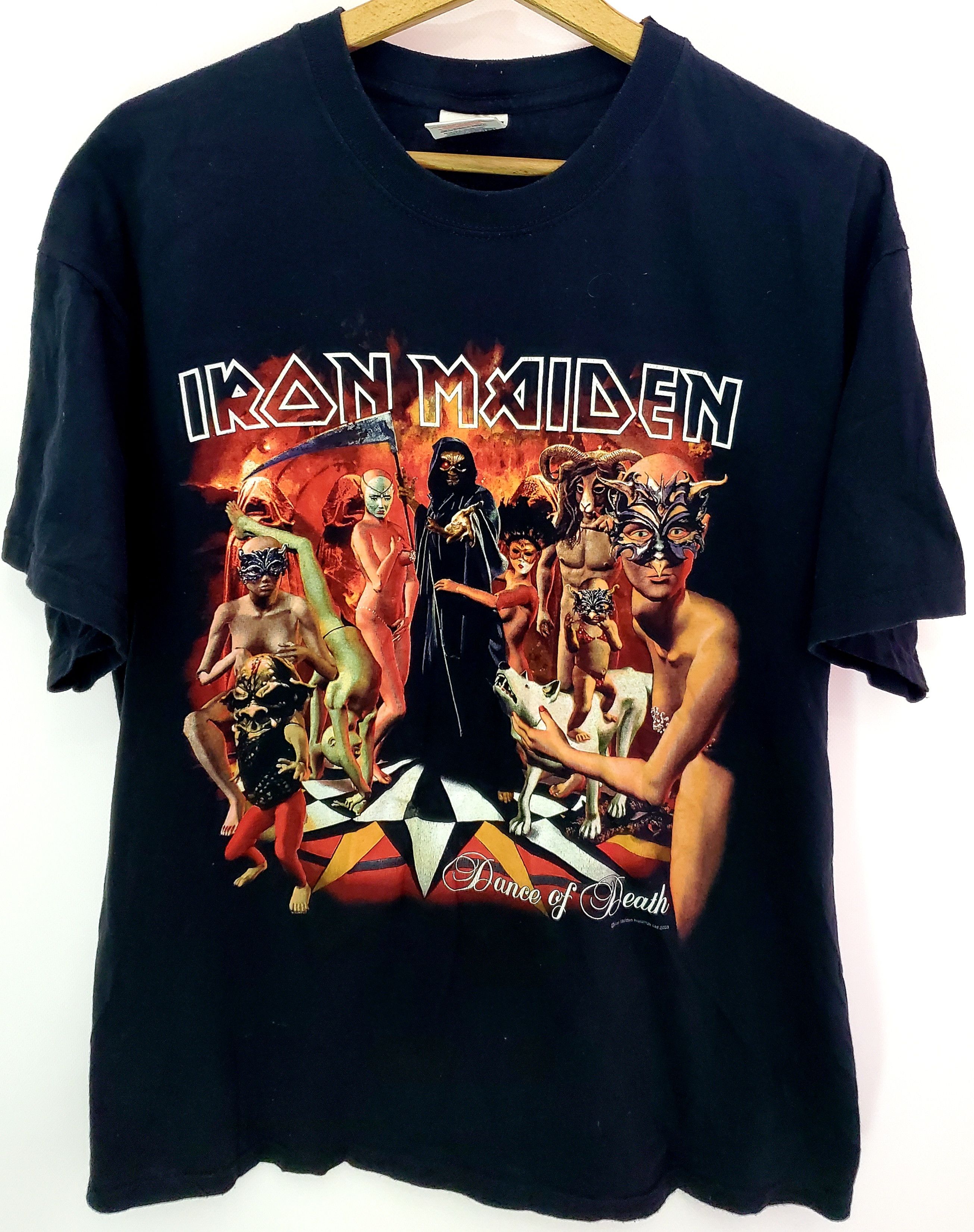 Orders Vintage Y2K Iron Maiden Dance Of Death Double Sided Tee