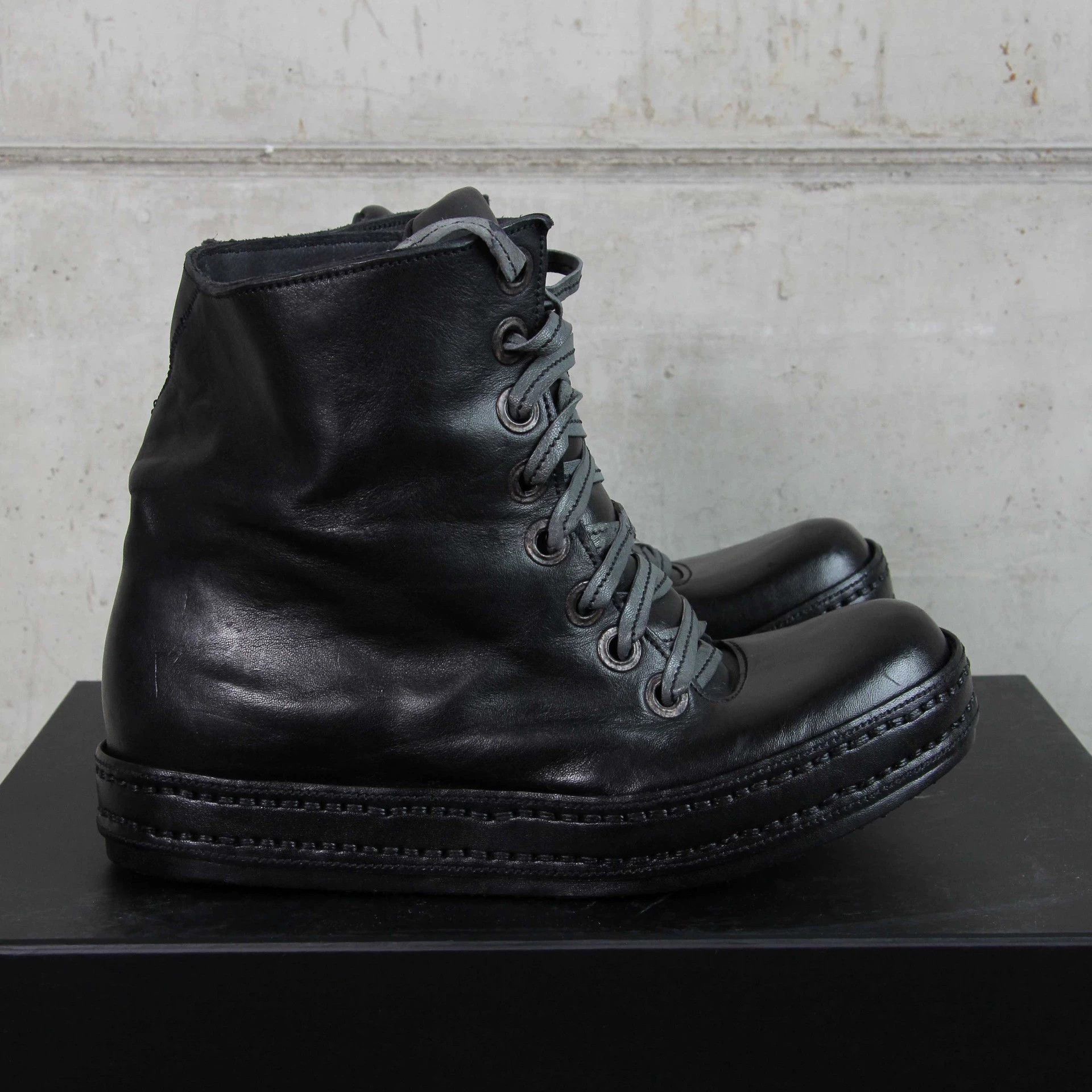 James Kearns James Kearns 8-Eyelet Black Guidi Horsehide Boots Size US 8 / EU 41 - 4 Thumbnail