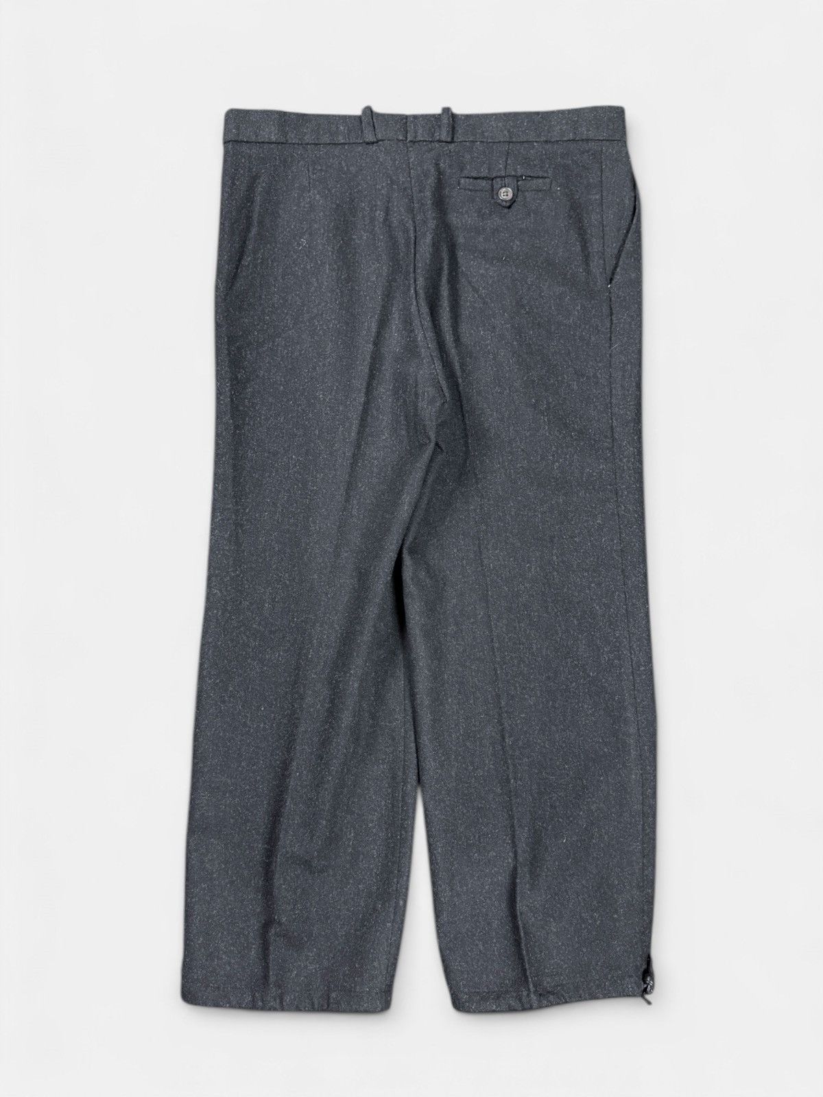 Lieve Van Gorp Lieve Van Gorp - 90’s Wool Cropped Pants Size 31" - 3 Thumbnail