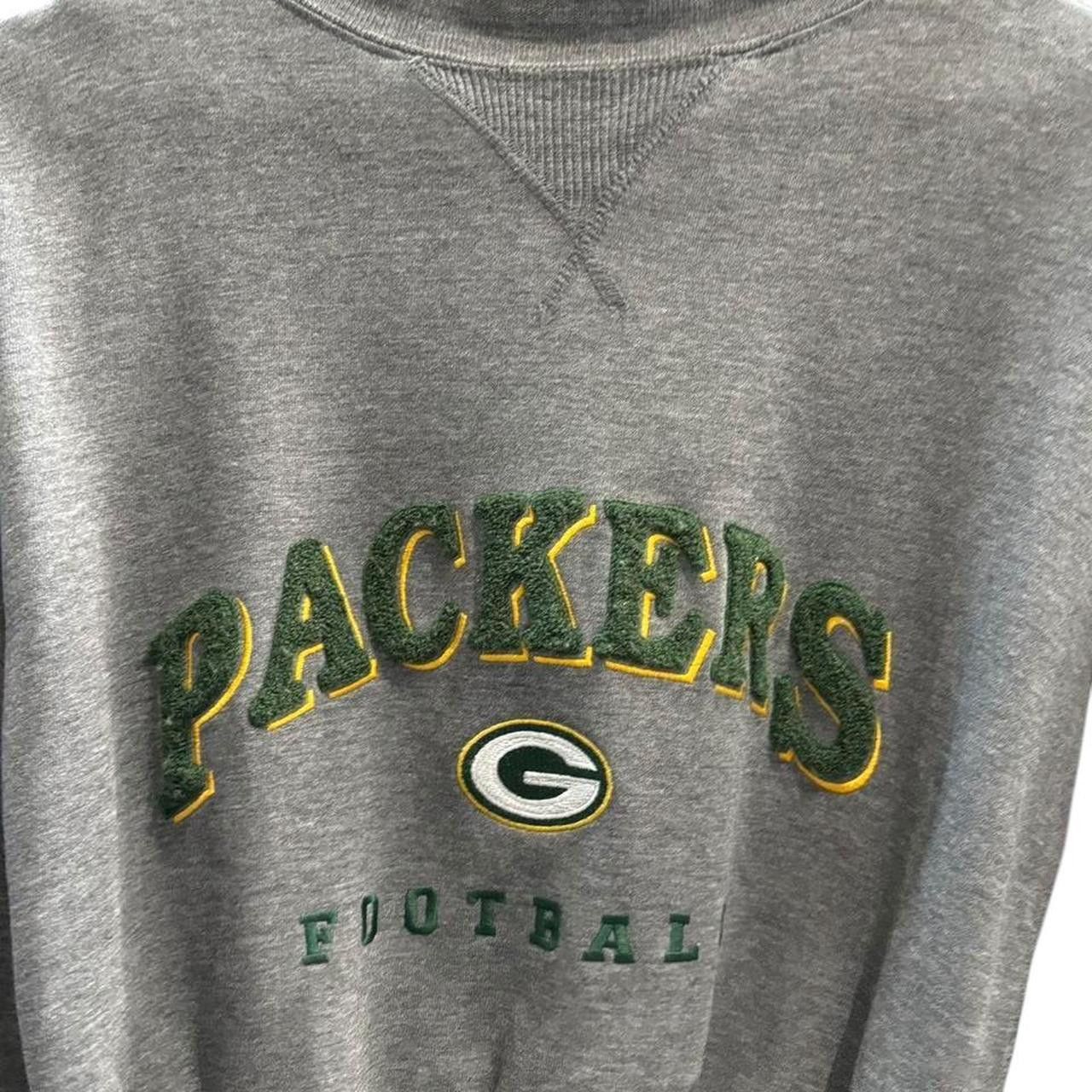 NFL × Vintage Vintage Green Bay packers crop top sweatshirt size: XL Size XL / US 12-14 / IT 48-50 - 2 Thumbnail