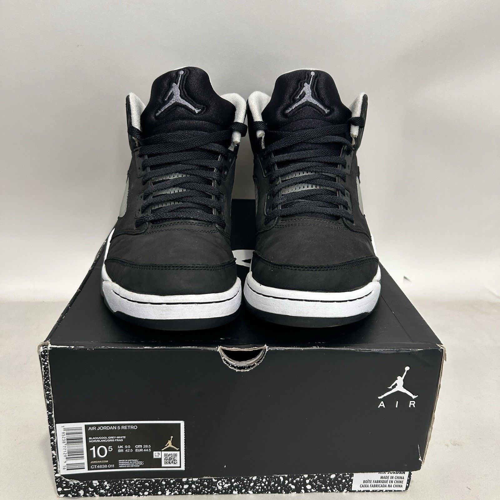 Nike Nike Air Jordan 5 Retro “Moonlight/Oreo” 2021 Size US 10.5 / EU 43-44 - 2 Thumbnail