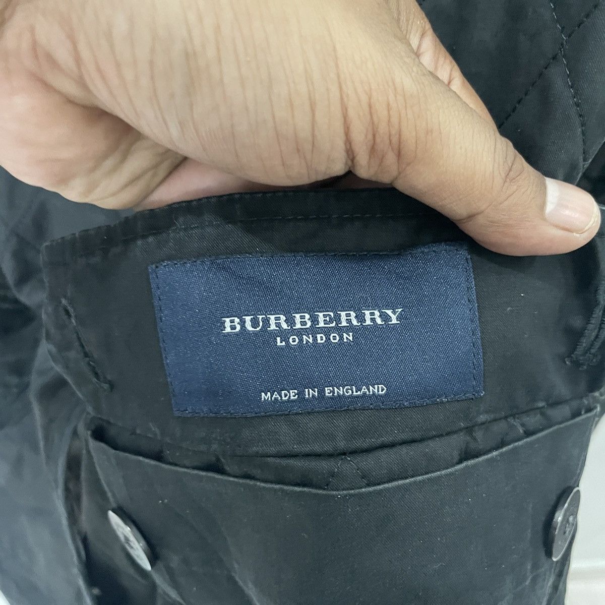 Burberry Vintage Y2K Burberry London Made England Reversable Jacket Size L / US 10 / IT 46 - 6 Thumbnail