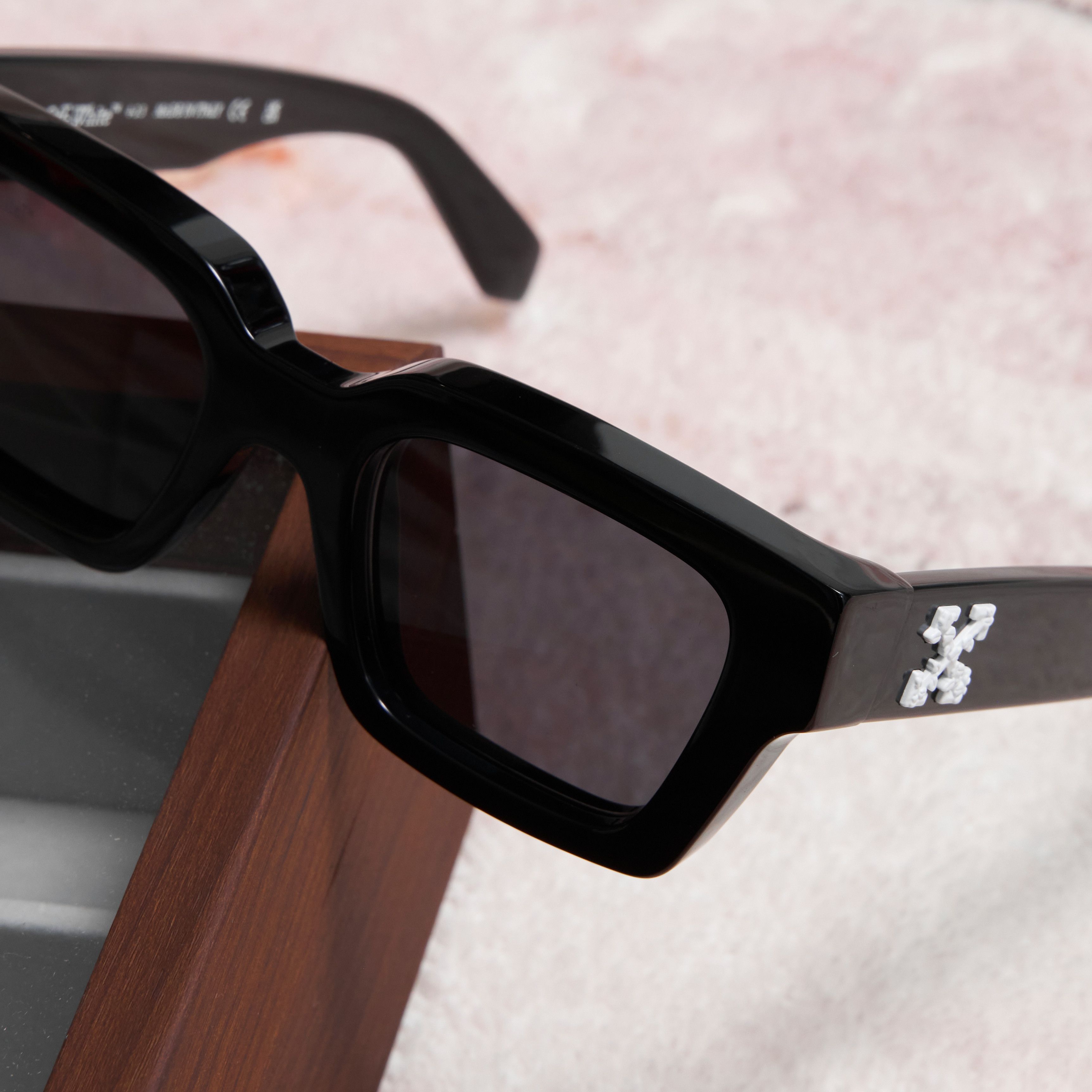 Off-White OFF WHITE Virgil Square Frame Sunglasses BLACK Size ONE SIZE - 2 Thumbnail