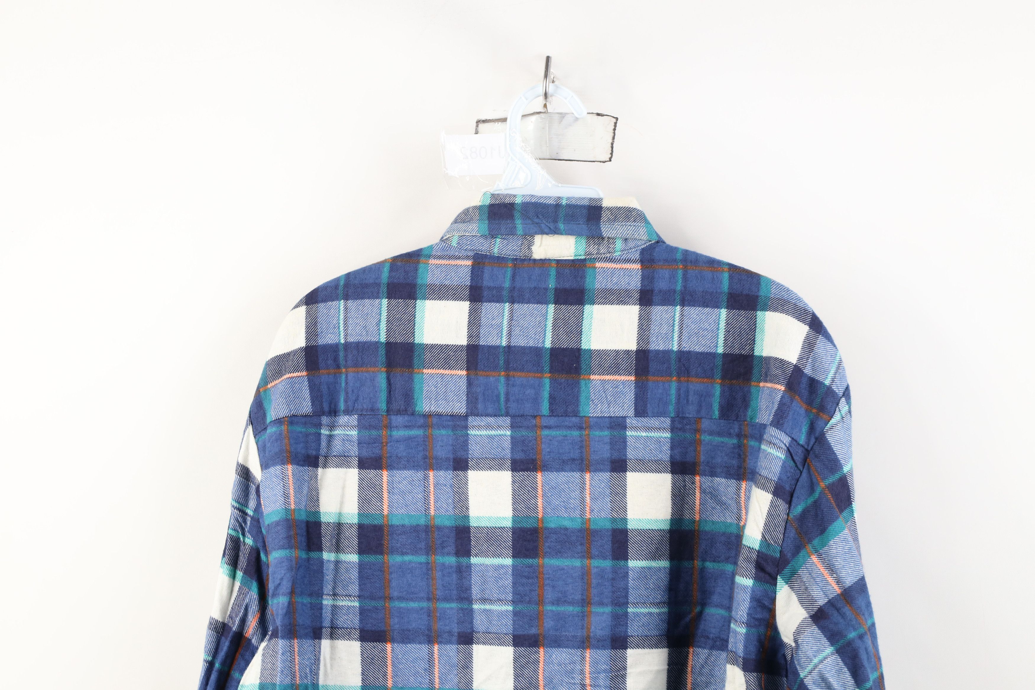 Vintage Vintage 70s Streetwear Flannel Collared Button Shirt Plaid Size US M / EU 48-50 / 2 - 13 Thumbnail