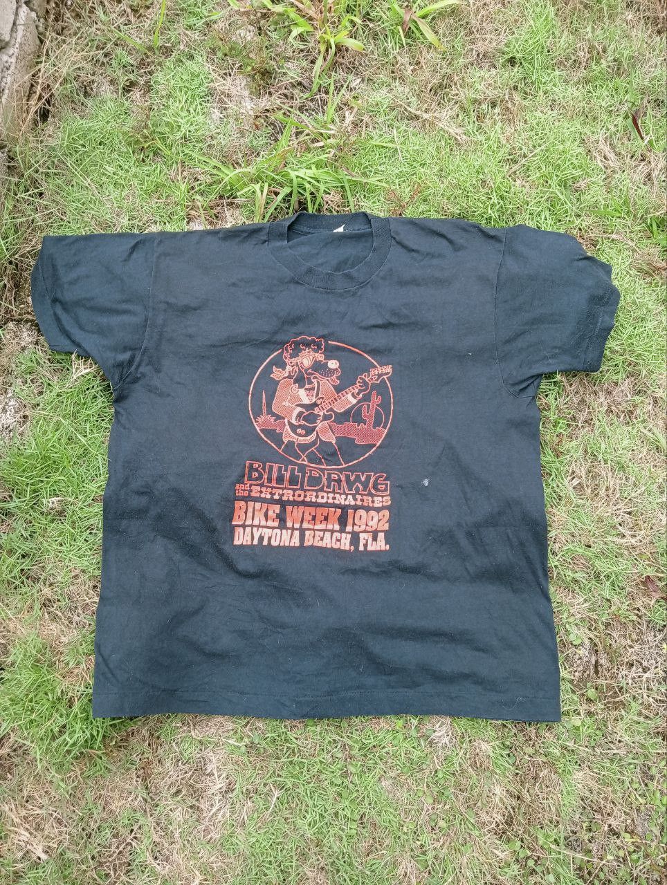 Band Tees VINTAGE BILL DAWG BIKE WEEK 1992 T-SHIRT - SIZE XL Size US XL / EU 56 / 4 - 1 Thumbnail