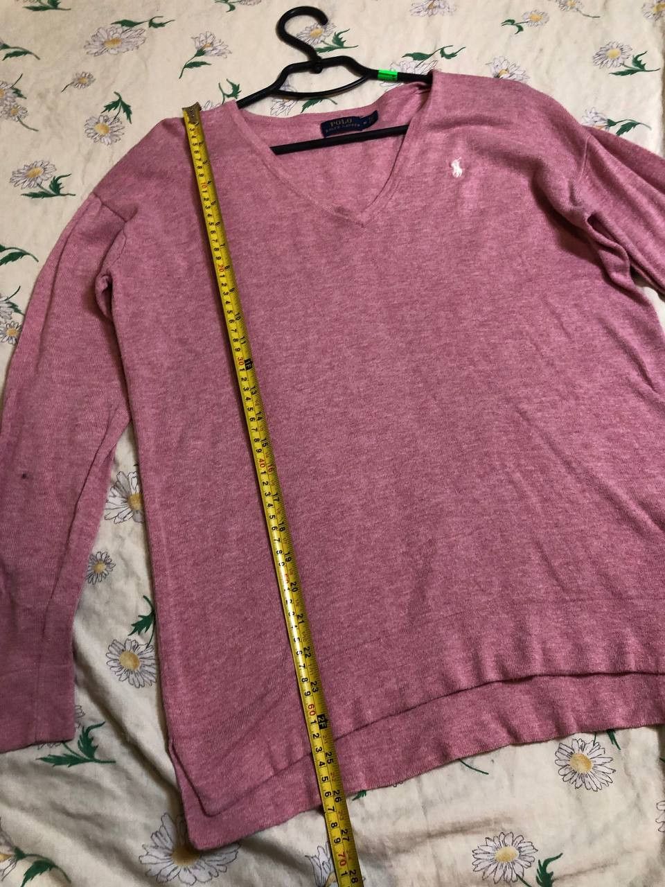 Polo Ralph Lauren VINTAGE Long Sleeve Pink Polo Ralph Lauren Size M / US 6-8 / IT 42-44 - 5 Thumbnail