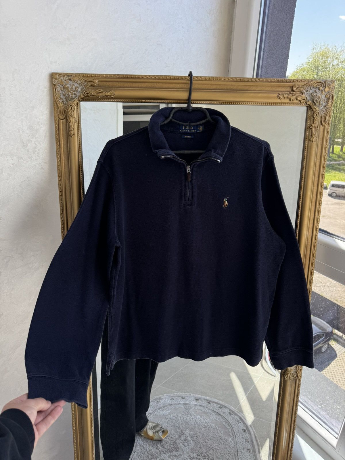 Polo Ralph Lauren Mens Vintage Polo Ralph Lauren 1/3 zip sweatshirt sweater Size US M / EU 48-50 / 2 - 1 Thumbnail