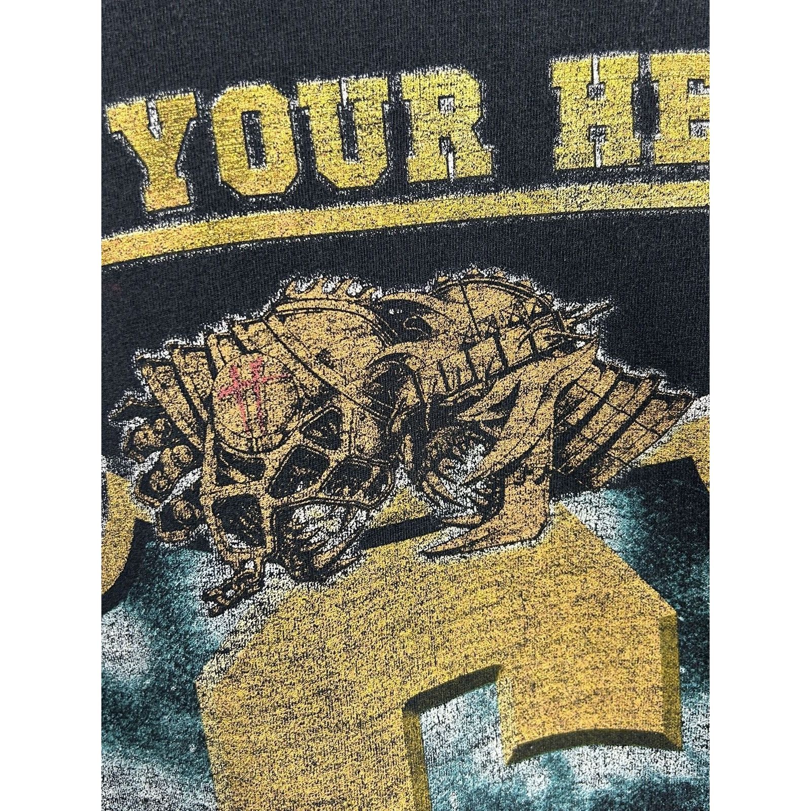 Band Tees 00s Vintage Bang Your Head 2006 Festival Crew T-Shirt Size US M / EU 48-50 / 2 - 4 Thumbnail