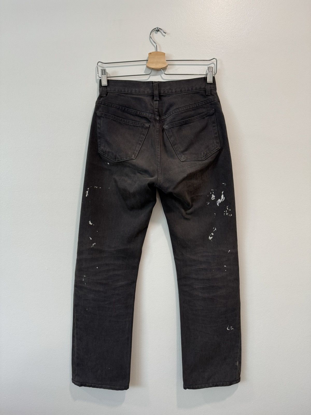 Helmut Lang Helmut Lang 90s Painter Denim Jeans Charcoal Grey Size 27 Size US 27 - 2 Thumbnail