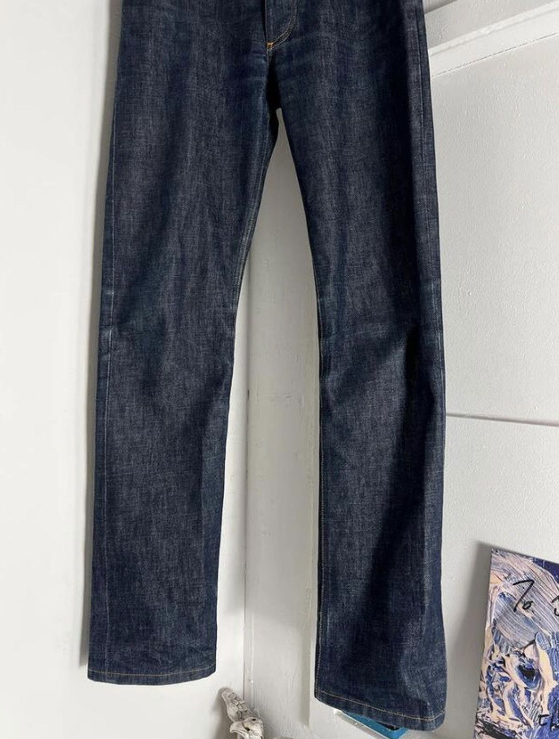 Helmut Lang Helmut Lang archive classic raw denim (AD 1998) Size US 28 / EU 44 - 3 Thumbnail