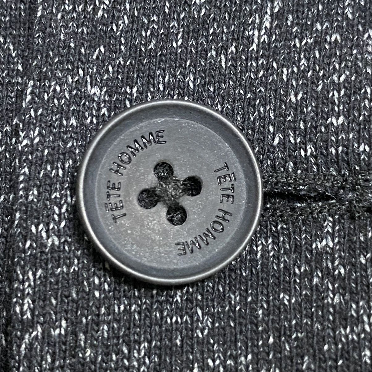 Issey Miyake × Japanese Brand × Tete Homme Tete Homme by issey miyake cotton cardigan Size US S / EU 44-46 / 1 - 9 Thumbnail