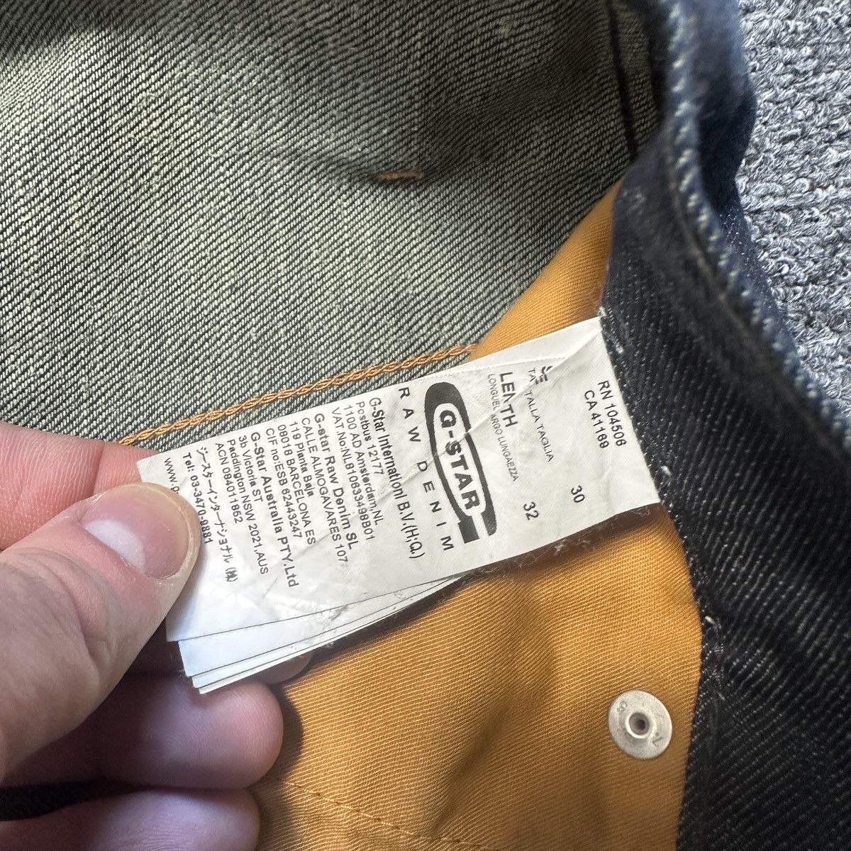 G-Star G-Star Raw Arc Denim Pants Size US 30 / EU 46 - 6 Thumbnail