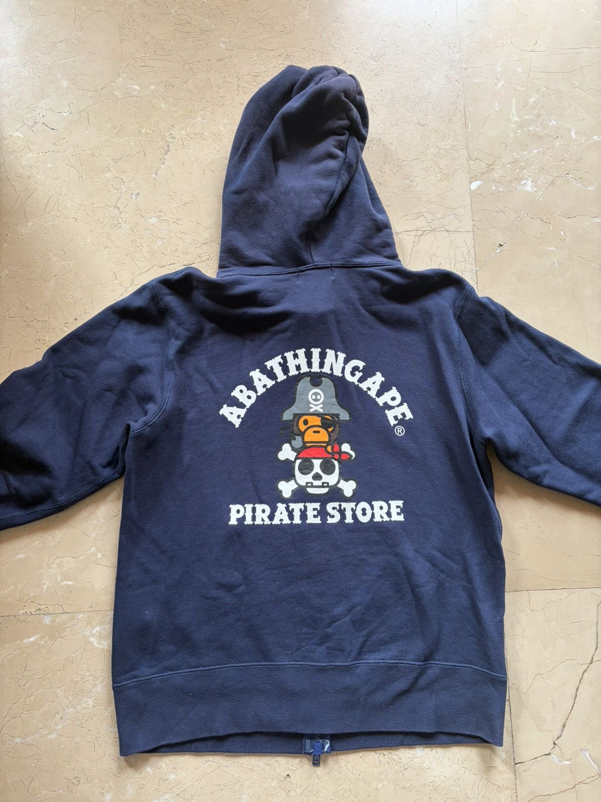 Bape Bape pirate store full zip hoodie vintage Size US M / EU 48-50 / 2 - 8 Thumbnail
