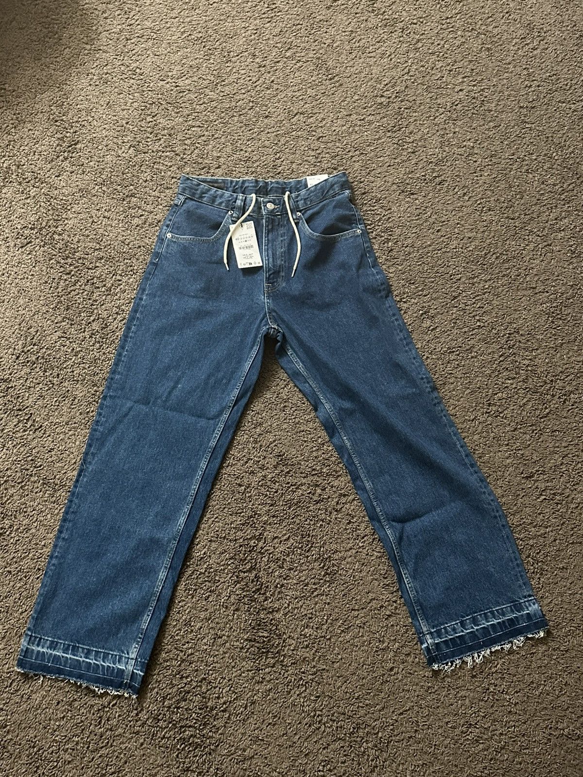 Zara Zara Baggy Blue Jeans Size US 31 - 1 Thumbnail