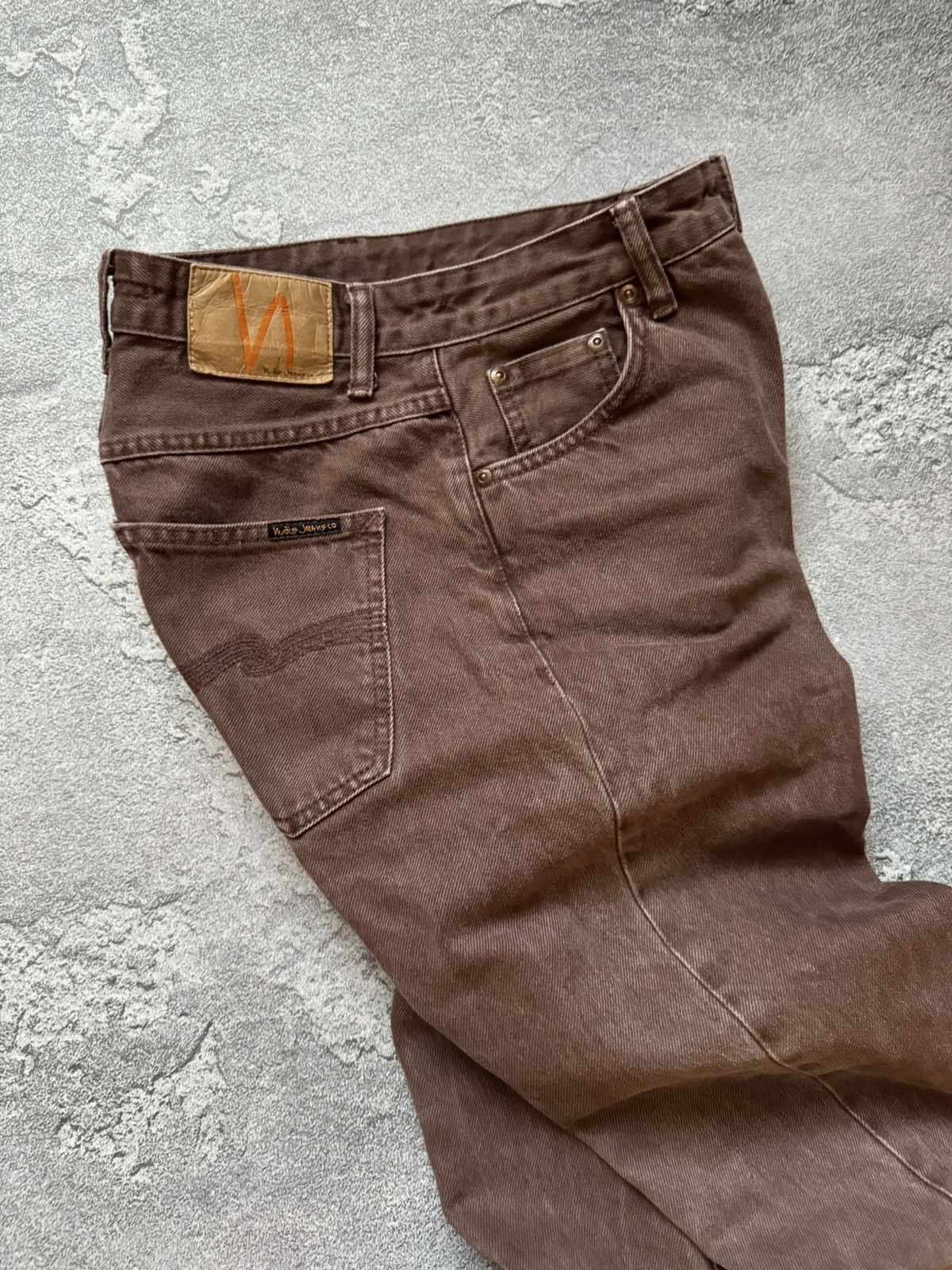Nudie Jeans × Vintage Nudie jeans Co 27/28 breezy Britt cinnamon pant denim chino Size 27" / US 4 / IT 40 - 21 Thumbnail