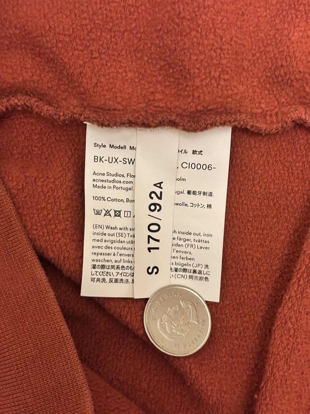 Acne Studios Acne Studios Blå Konst Hoodie – Size S Size US S / EU 44-46 / 1 - 5 Thumbnail