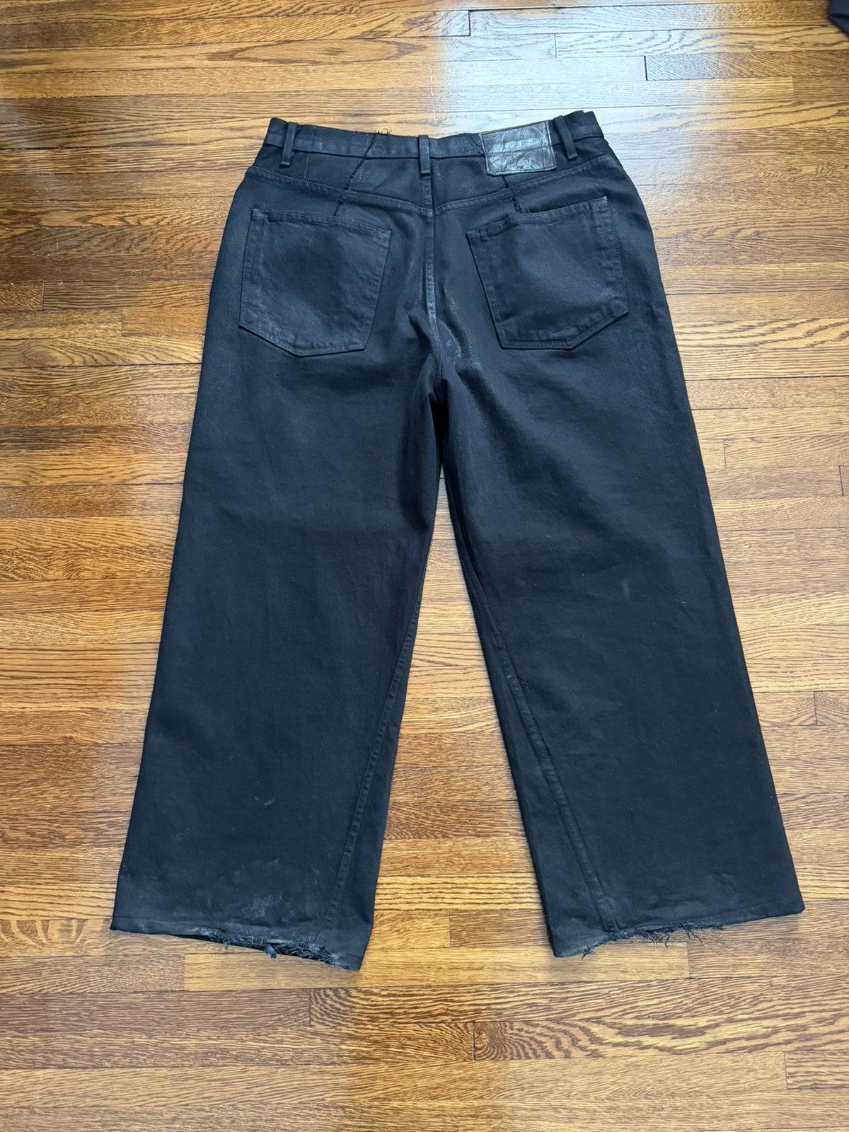 K-Two Studios Ktwo waxed wide leg jeans Size US 32 / EU 48 - 7 Thumbnail