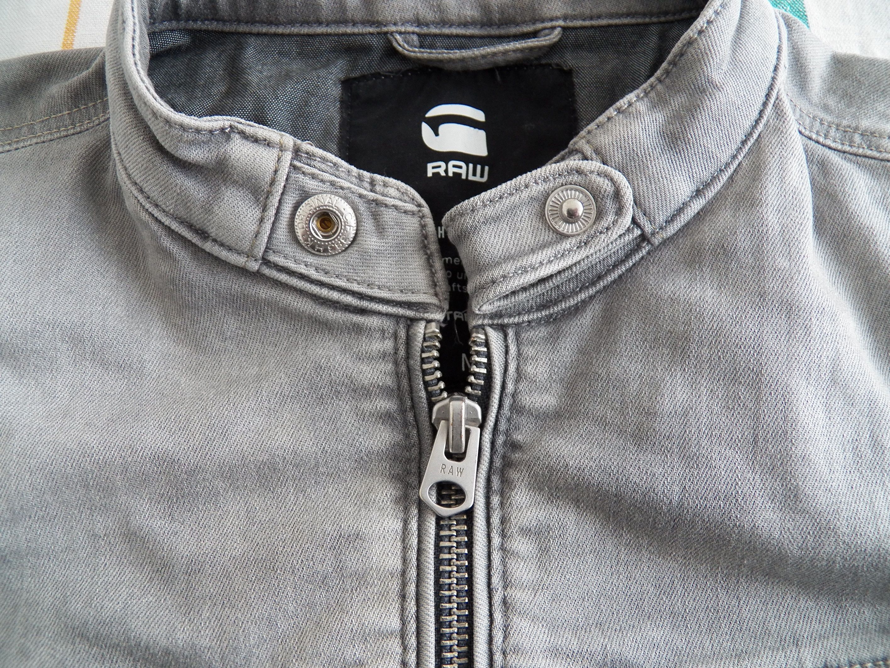 G-Star G Star RAW Midge Dumont Jkt Wmn Stretch Denim Biker JACKET Size M / US 6-8 / IT 42-44 - 2 Thumbnail