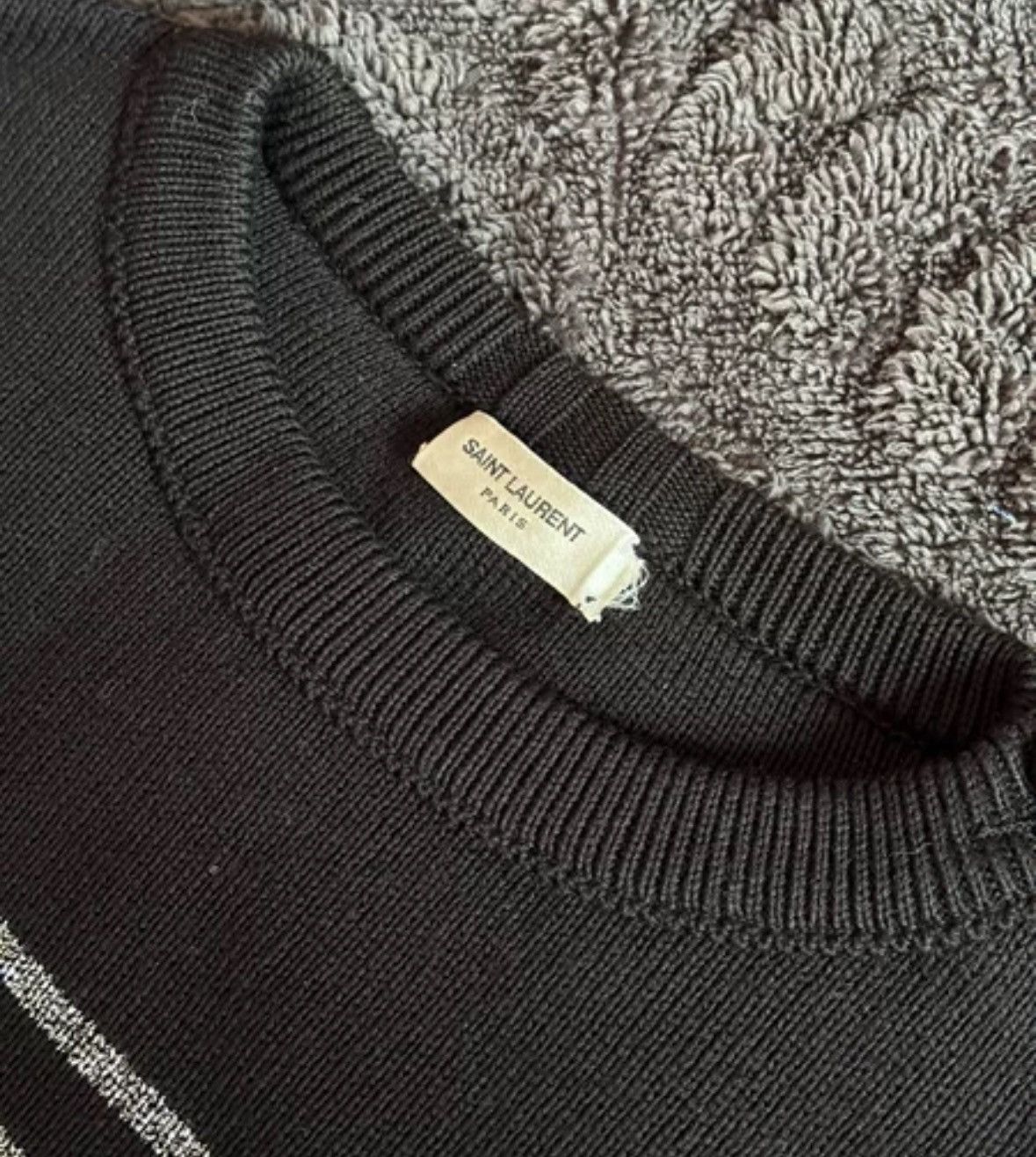 Saint Laurent Paris × Yves Saint Laurent Saint Laurent Knitted Sweater2412-Nextarrow Size US M / EU 48-50 / 2 - 6 Thumbnail