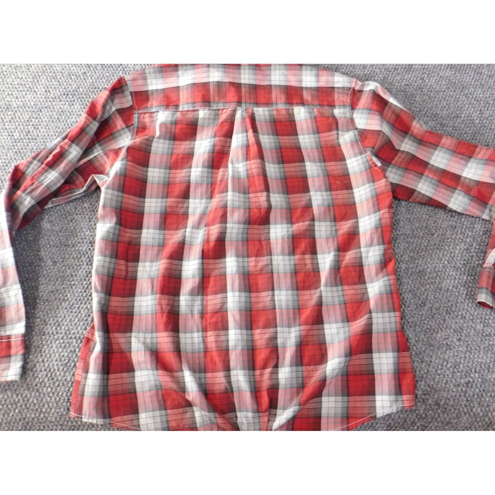 Vintage Swiss Cross Shirt Mens Medium Red Plaid Button-Down Casual Size US M / EU 48-50 / 2 - 7 Thumbnail
