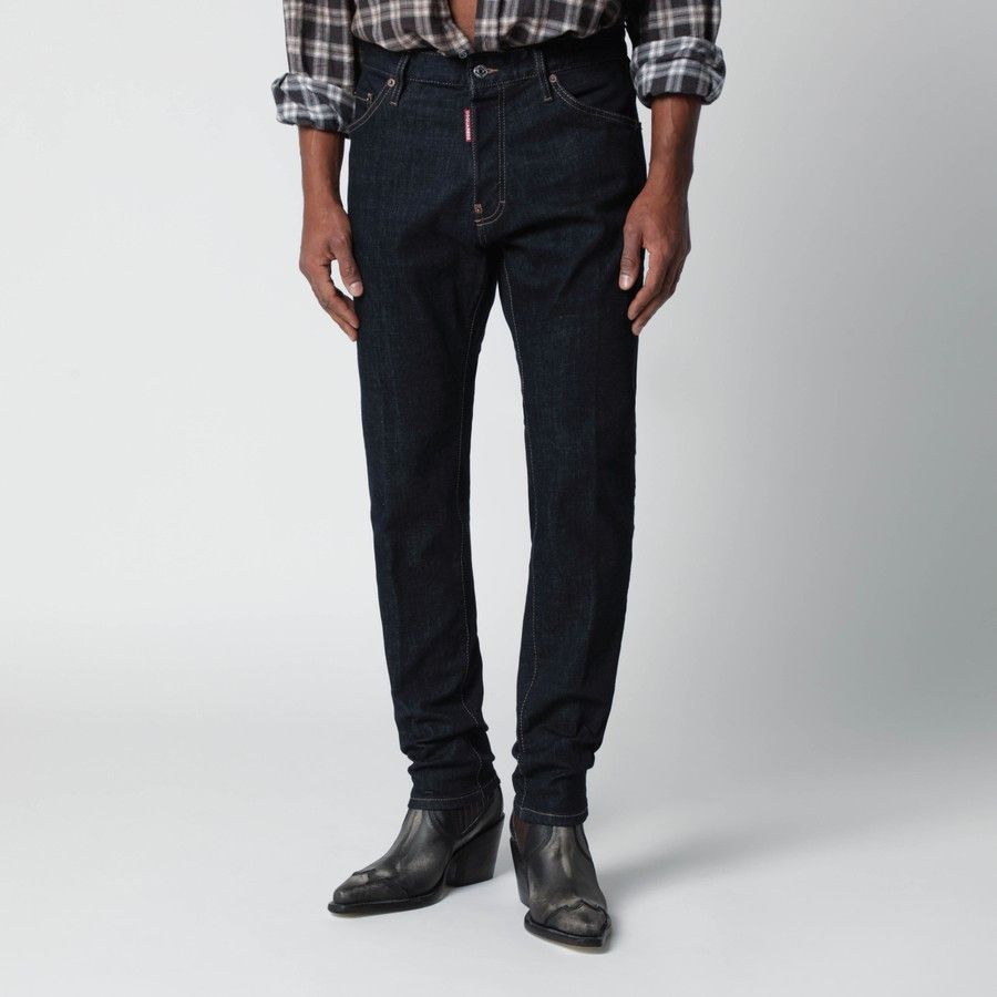 Dsquared2 o1d2blof0226 Denim Jeans in Blue Size US 36 / EU 52 - 1 Thumbnail