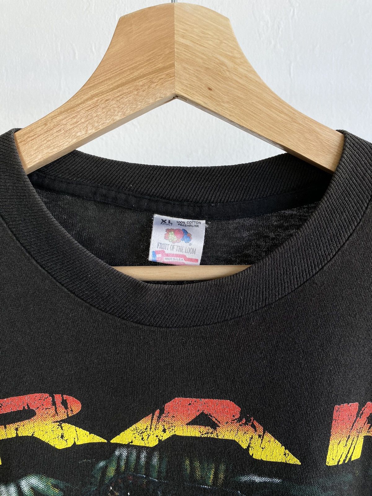 Fruit Of The Loom × Vintage Vintage 1993 Jurassic Park Rap Attack movie tee Size US XL / EU 56 / 4 - 6 Thumbnail