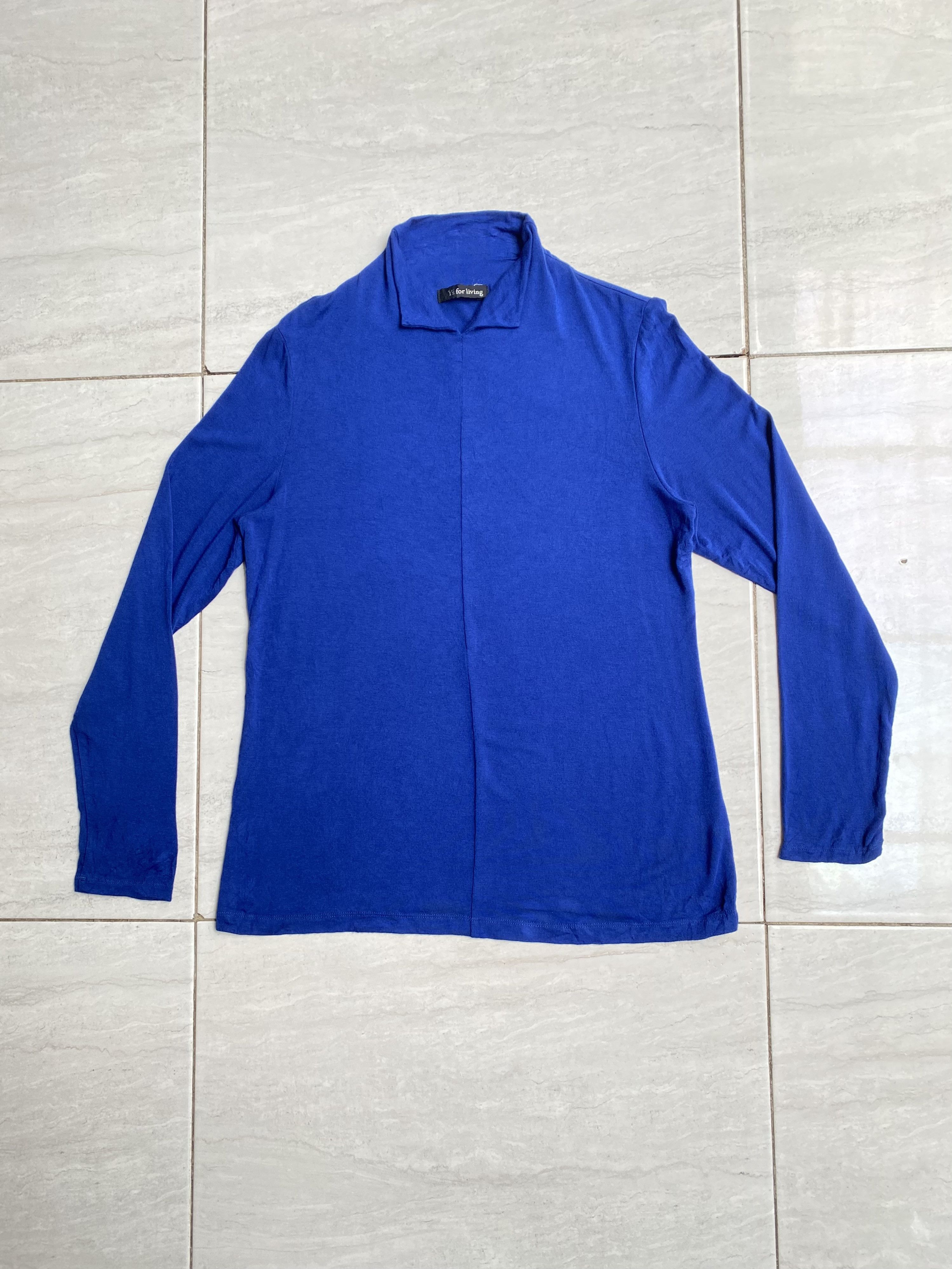 Yohji Yamamoto Y’S FOR LIVING Yohji Yamamoto Blue T-shirt Size US XS / EU 42 / 0 - 7 Thumbnail