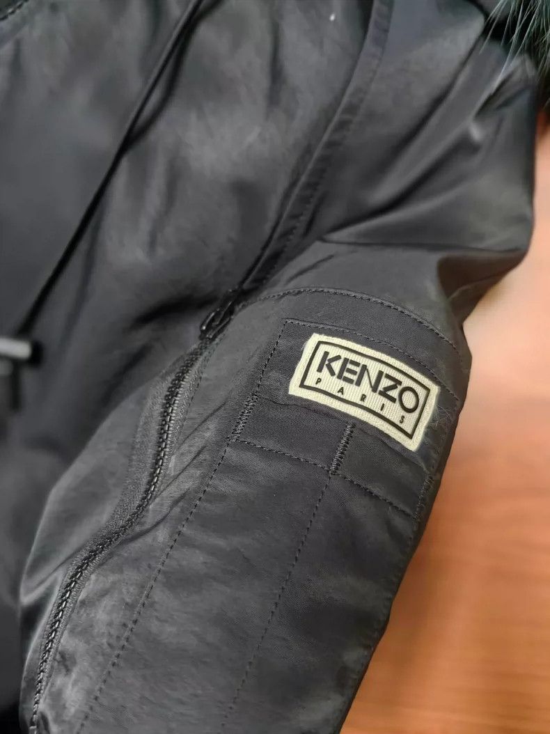 Kenzo KENZO Ms.Autumn and winter black down jacket Size XS / US 0-2 / IT 36-38 - 4 Thumbnail