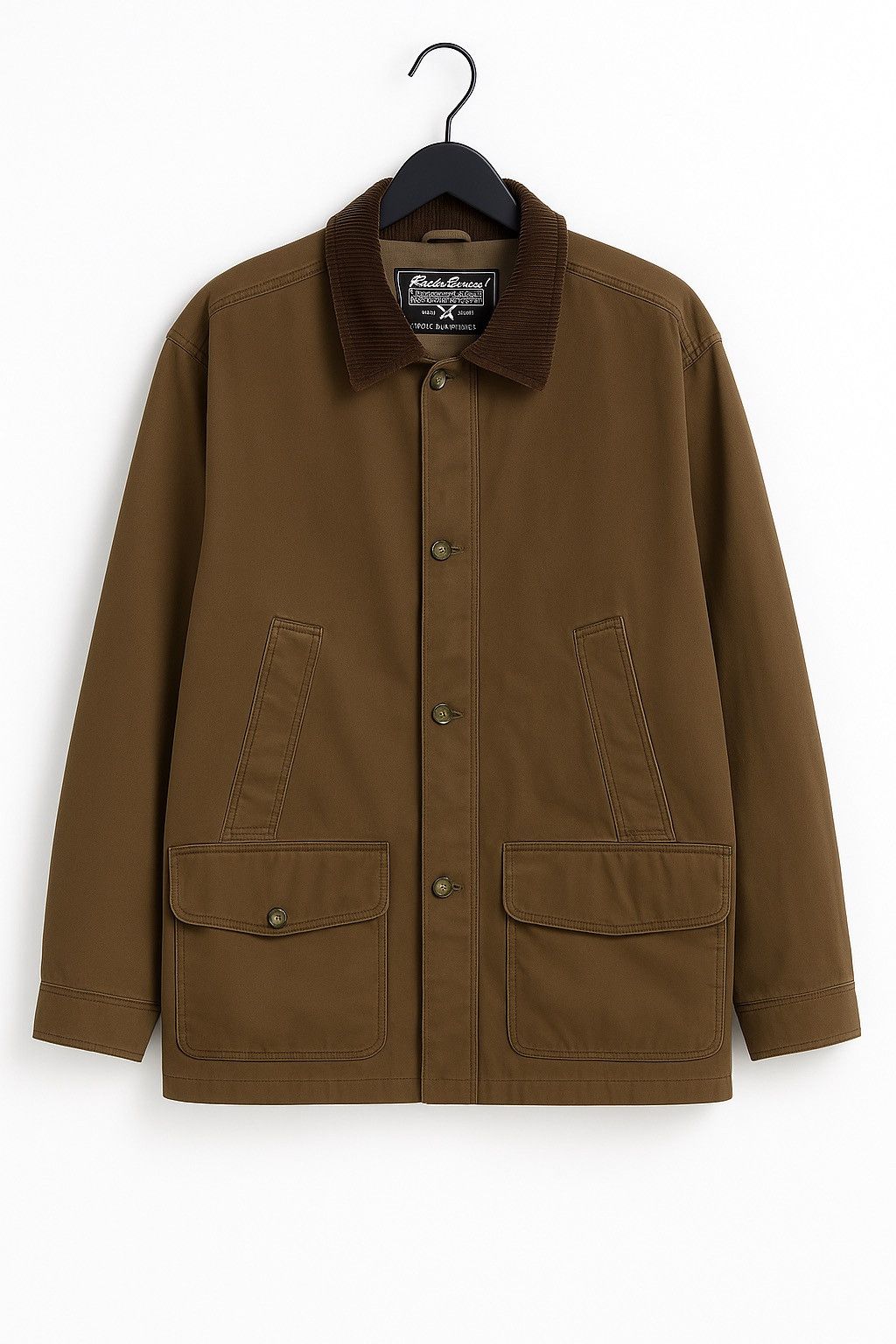 Eddie Bauer Vintage Eddie Bauer Field Jacket Brown Corduroy Collar Size US S / EU 44-46 / 1 - 1 Thumbnail
