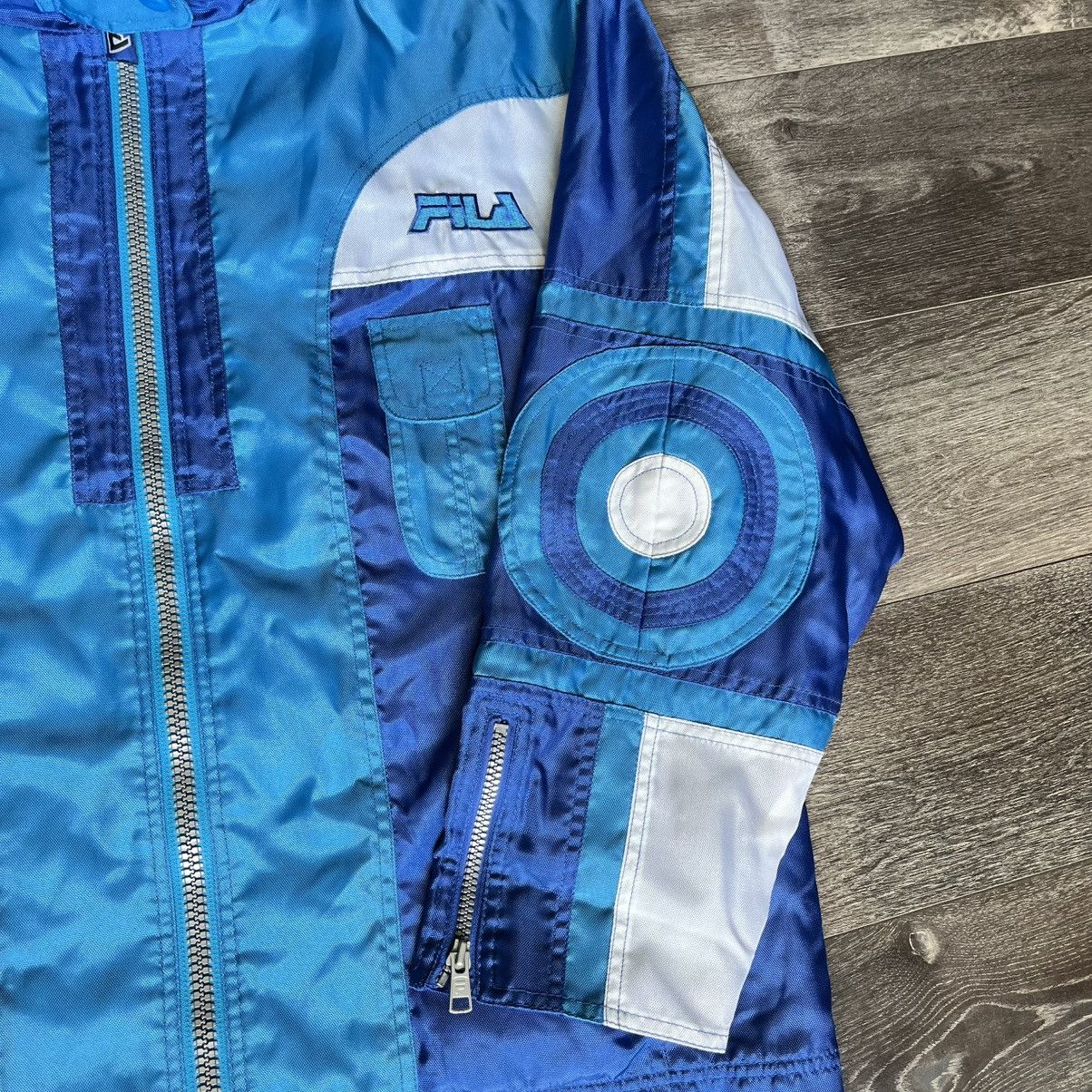 Fila Vintage 1990s FILA Alpine Snowbeach Snowboard Ski Zip Jacket Size US L / EU 52-54 / 3 - 4 Thumbnail