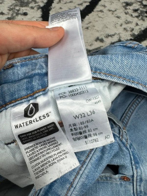 Levi's Levis 512 jeans 32 36 baby blue Size US 32 / EU 48 - 6 Thumbnail