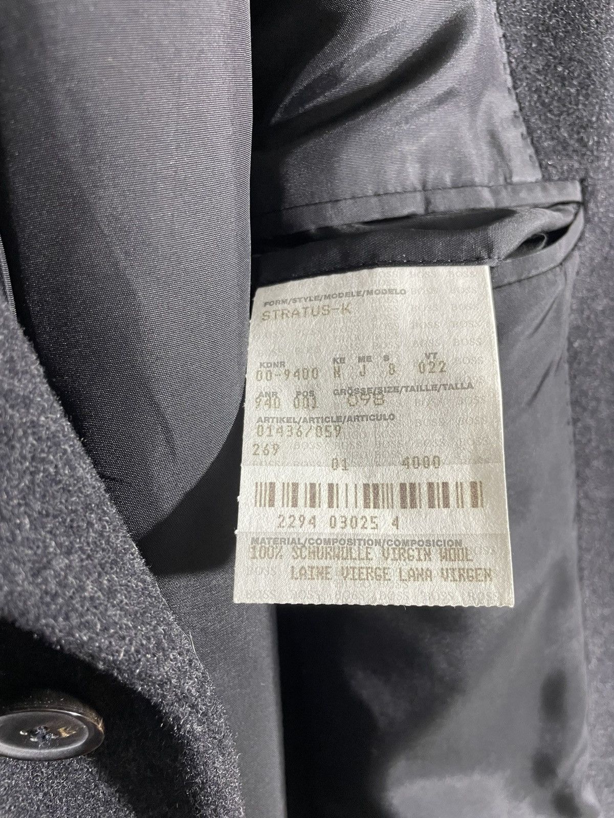 Hugo Boss Hugo Boss Wool Coat size 8 (M-L) Size US M / EU 48-50 / 2 - 12 Thumbnail