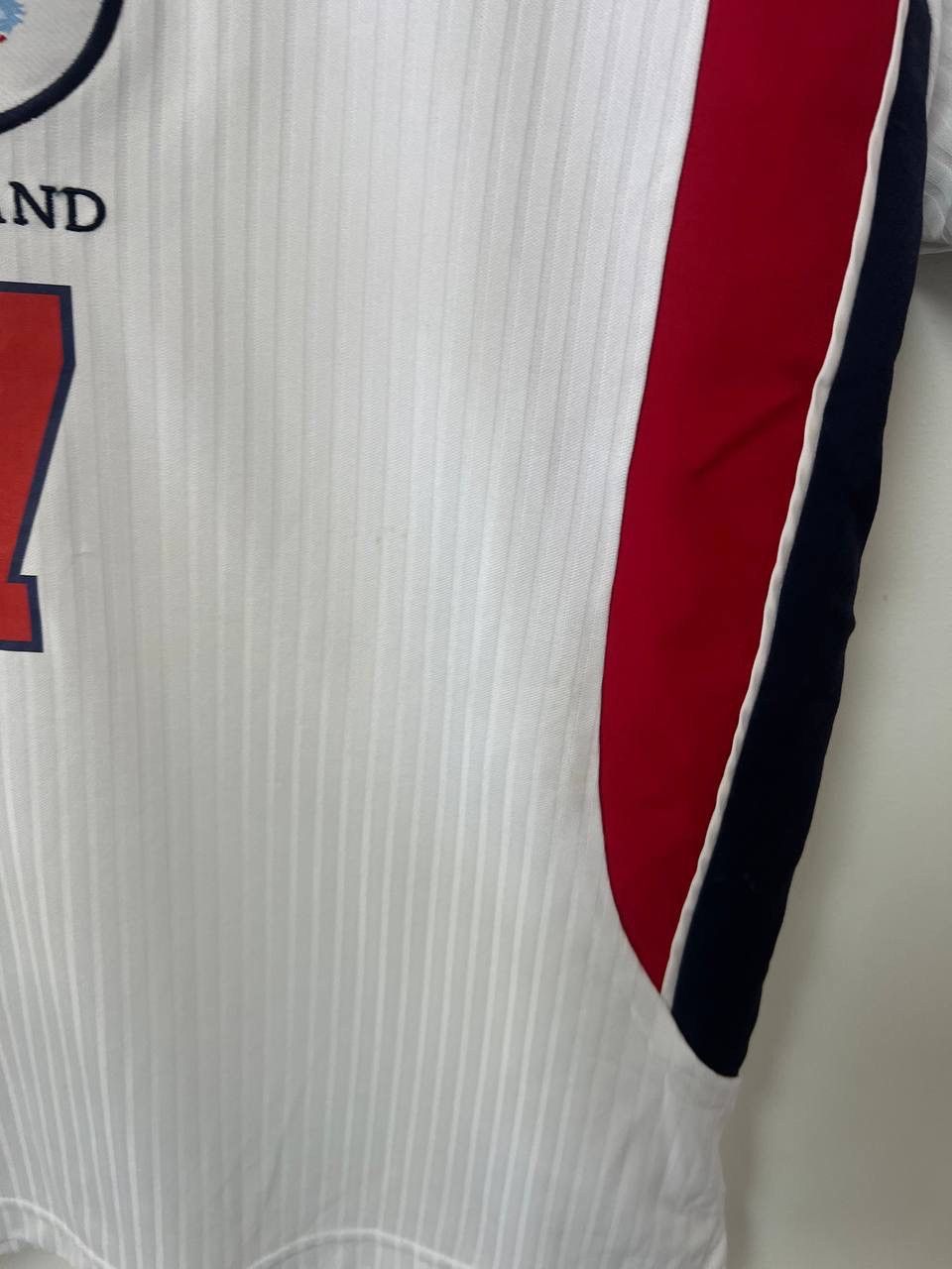 Other England 1997/1999 Home #7 Beckham Jersey Football Shirt L Size US L / EU 52-54 / 3 - 16 Thumbnail