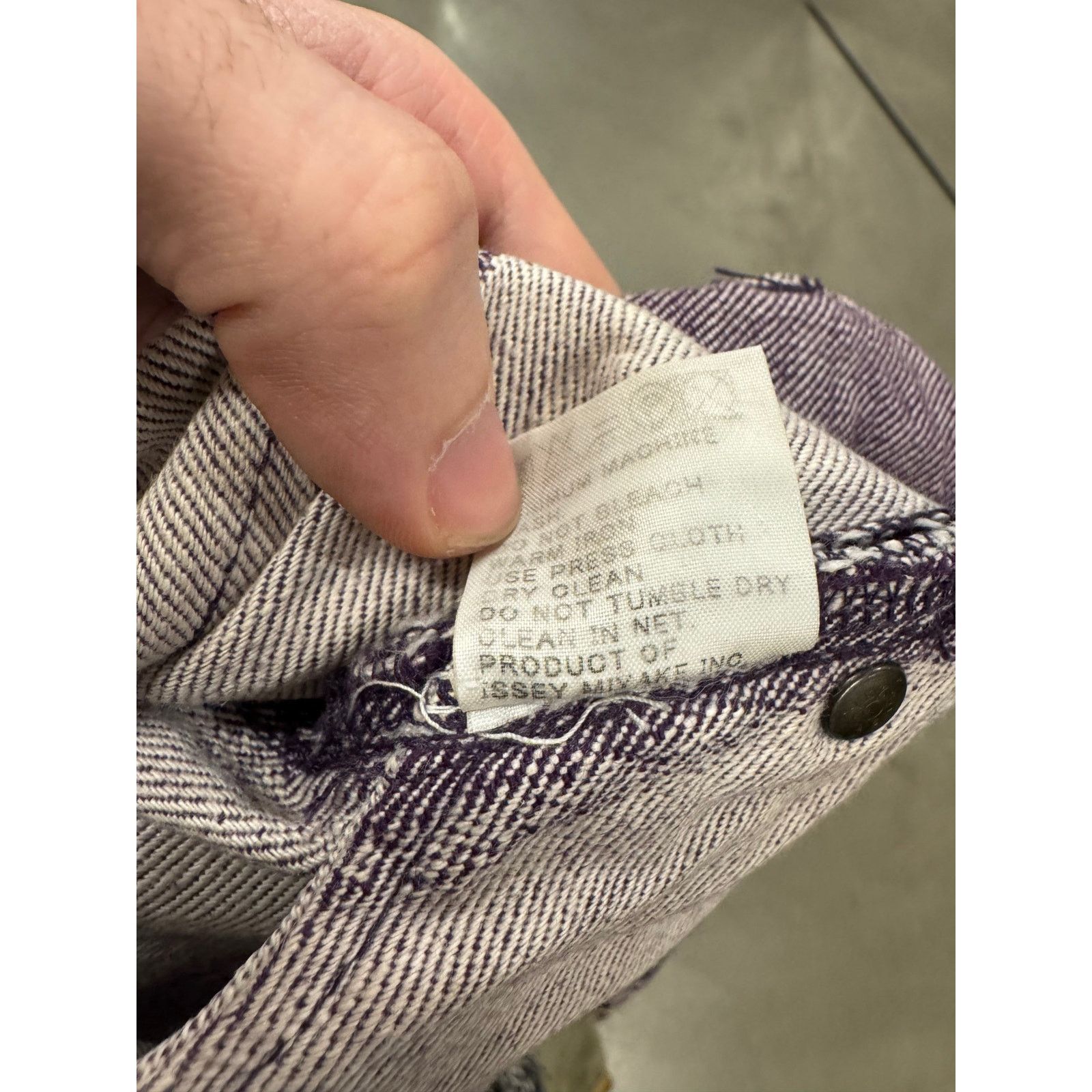 Issey Miyake A/W 2005 Issey Miyake apoc denim Size US 34 / EU 50 - 10 Thumbnail