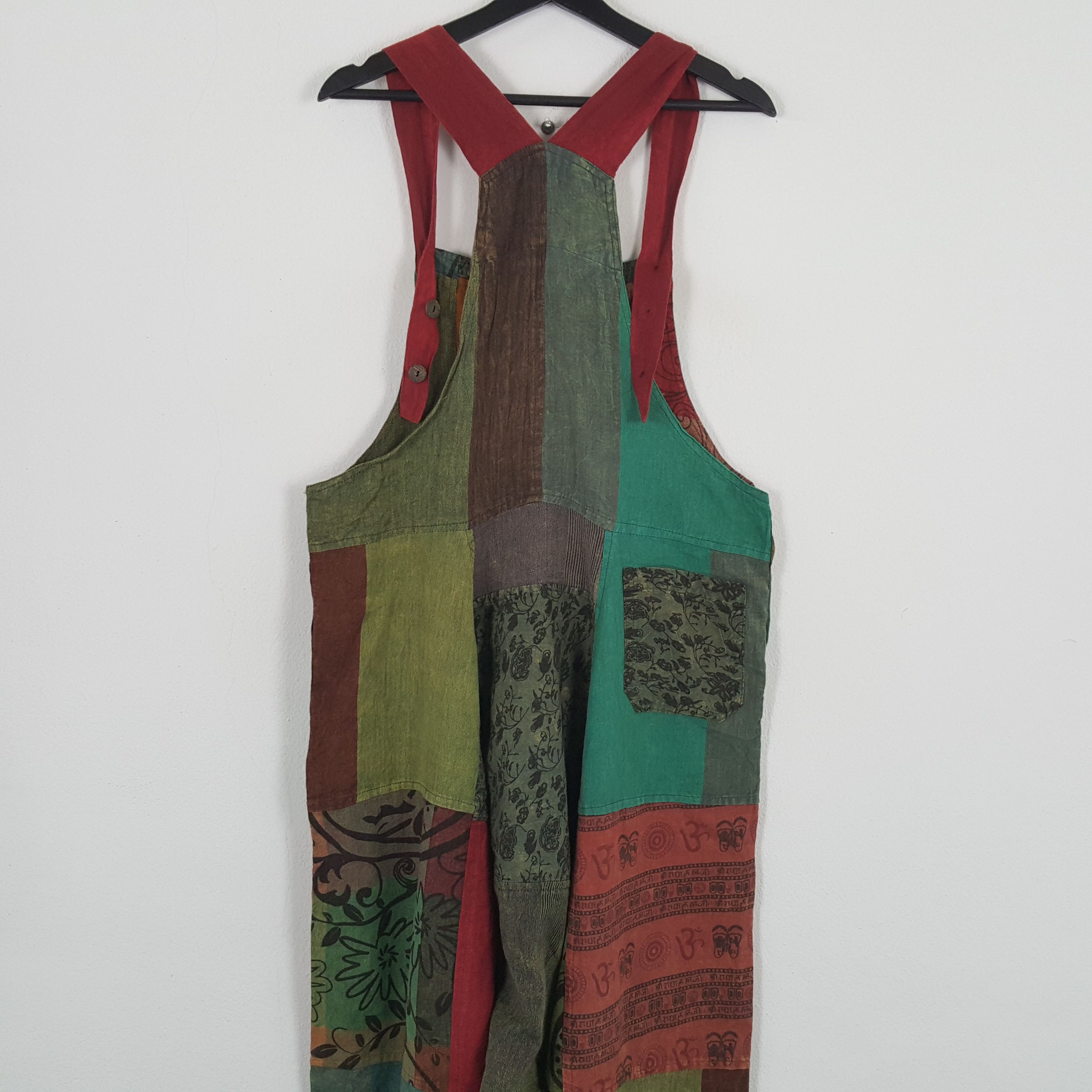 Japanese Brand STREETWEAR Patchwork Design Fashion Style Overall Size US 38 / EU 54 - 5 Thumbnail