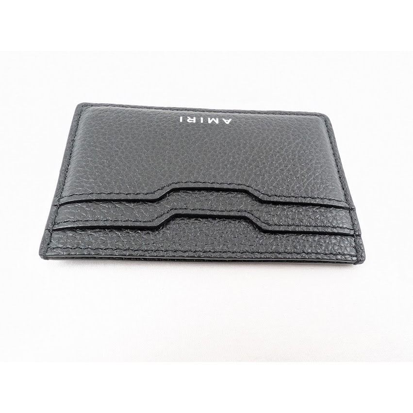 Amiri o1rshd1 Size: OS / Iconic Emb Leather Card Holder in Black Size ONE SIZE - 4 Thumbnail