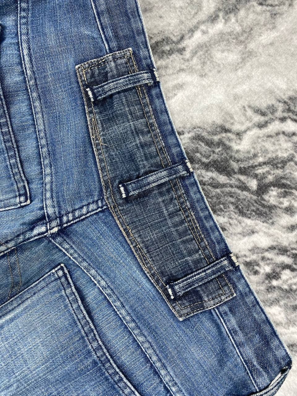 G-Star Vintage G Star Raw Denim Pants Double Knee Patchwork Japan Size US 36 / EU 52 - 16 Thumbnail