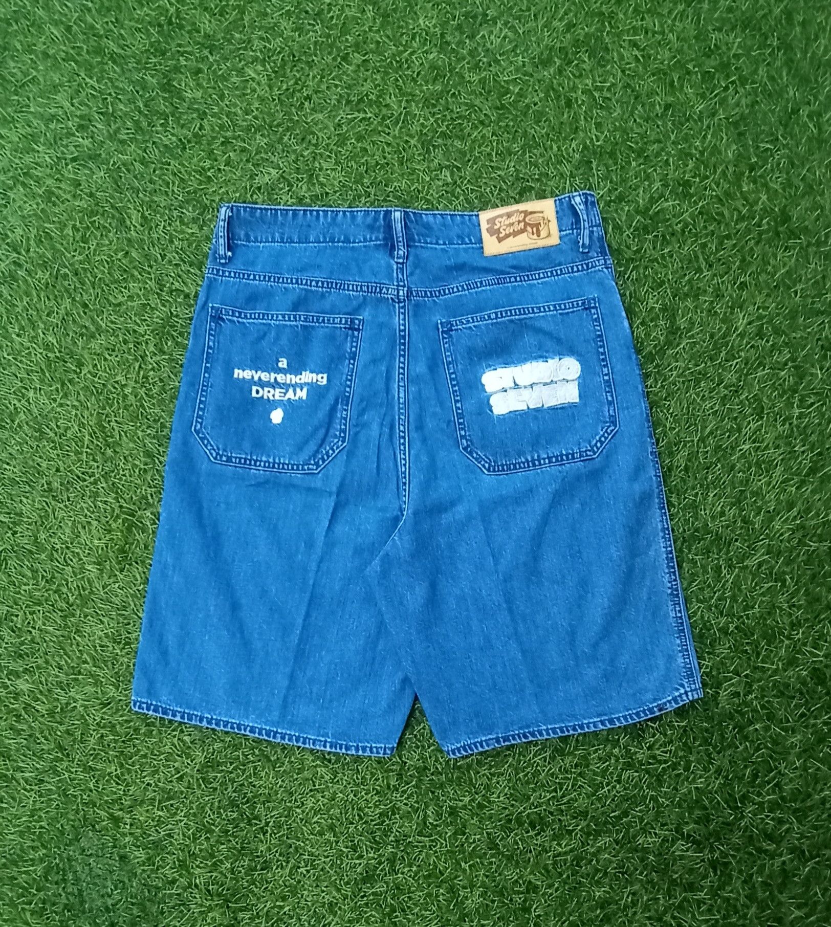 If Six Was Nine × Studio Seven Y2k studio seven shorts pants jnco style Size US 31 - 1 Thumbnail