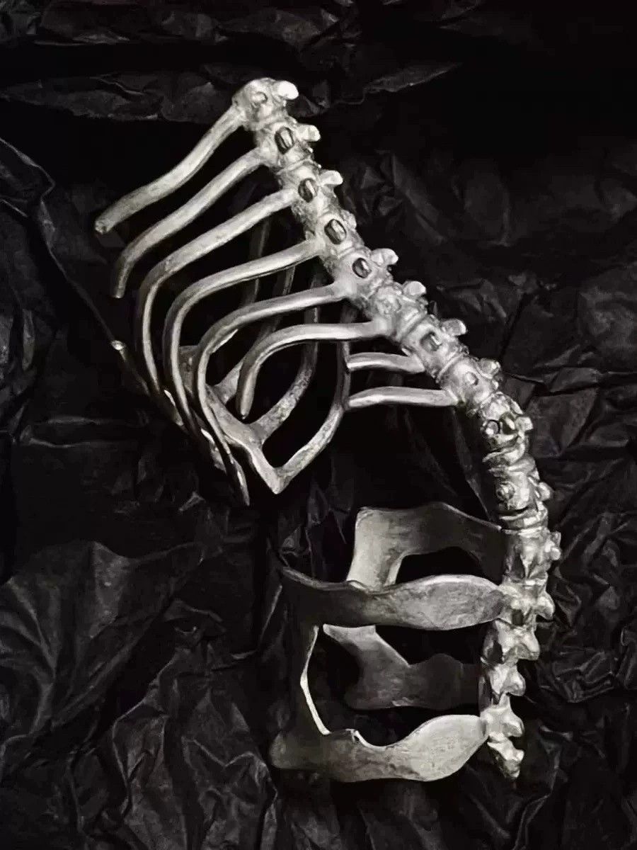 Jewelry Skull Crazy Jewelry Rings Open Size Chrome Ring (Size 7-13) Size ONE SIZE - 1 Thumbnail