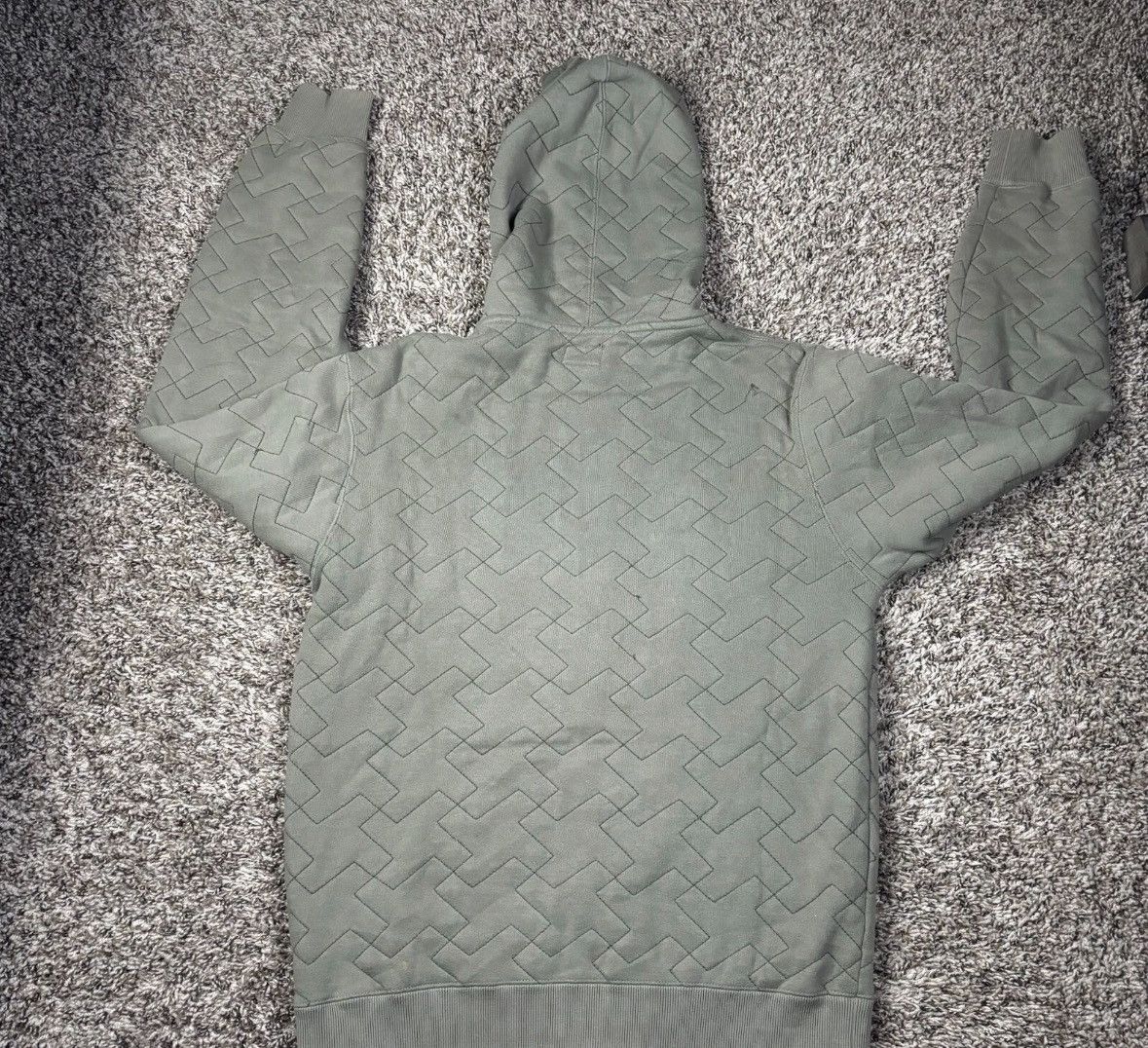 DC DC Shoes Hoodie Olive Embroidered Size US S / EU 44-46 / 1 - 11 Thumbnail