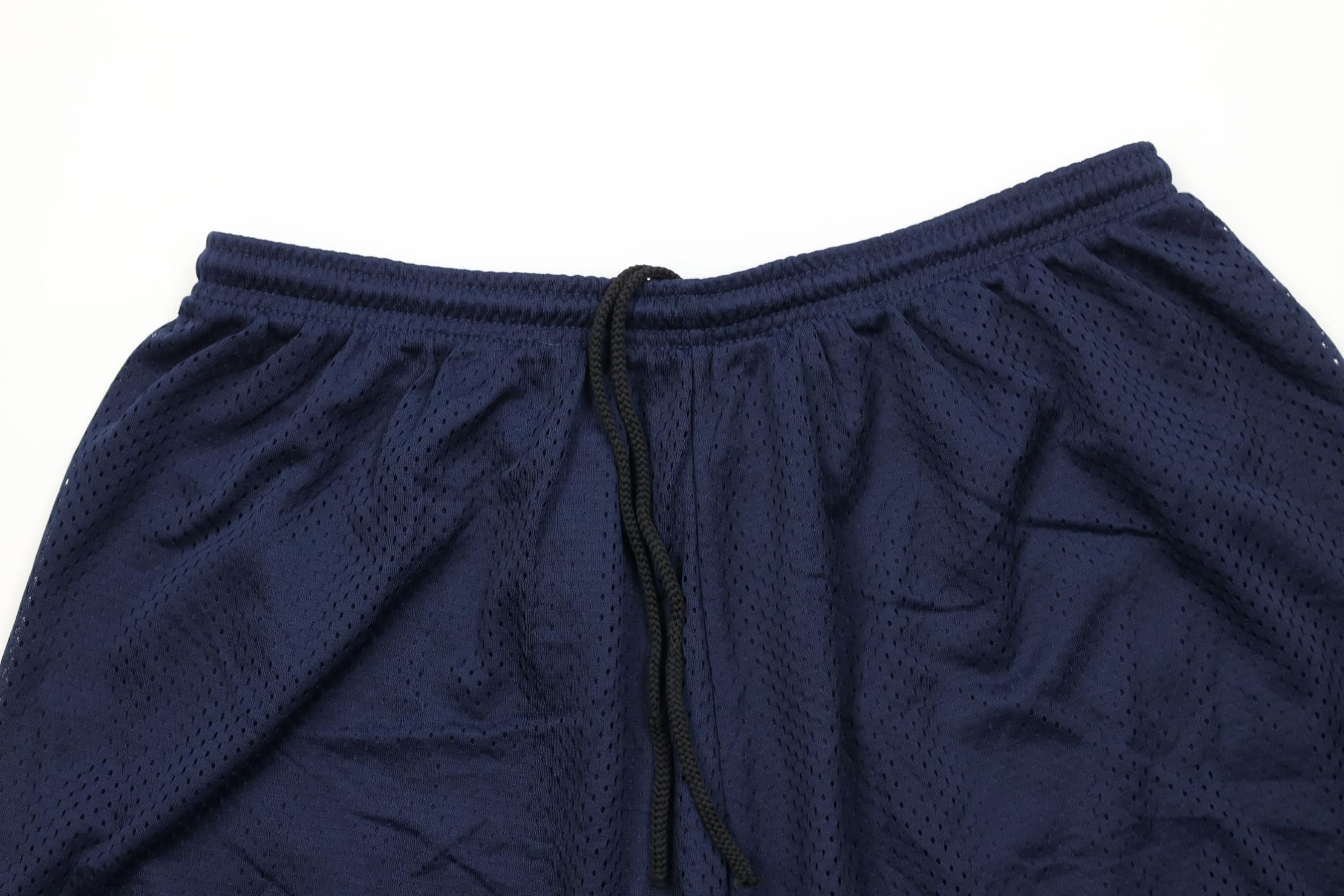 Reebok Vintage 90s Y2K Reebok Above Knee Mesh Shorts Navy Blue Size US 34 / EU 50 - 2 Thumbnail