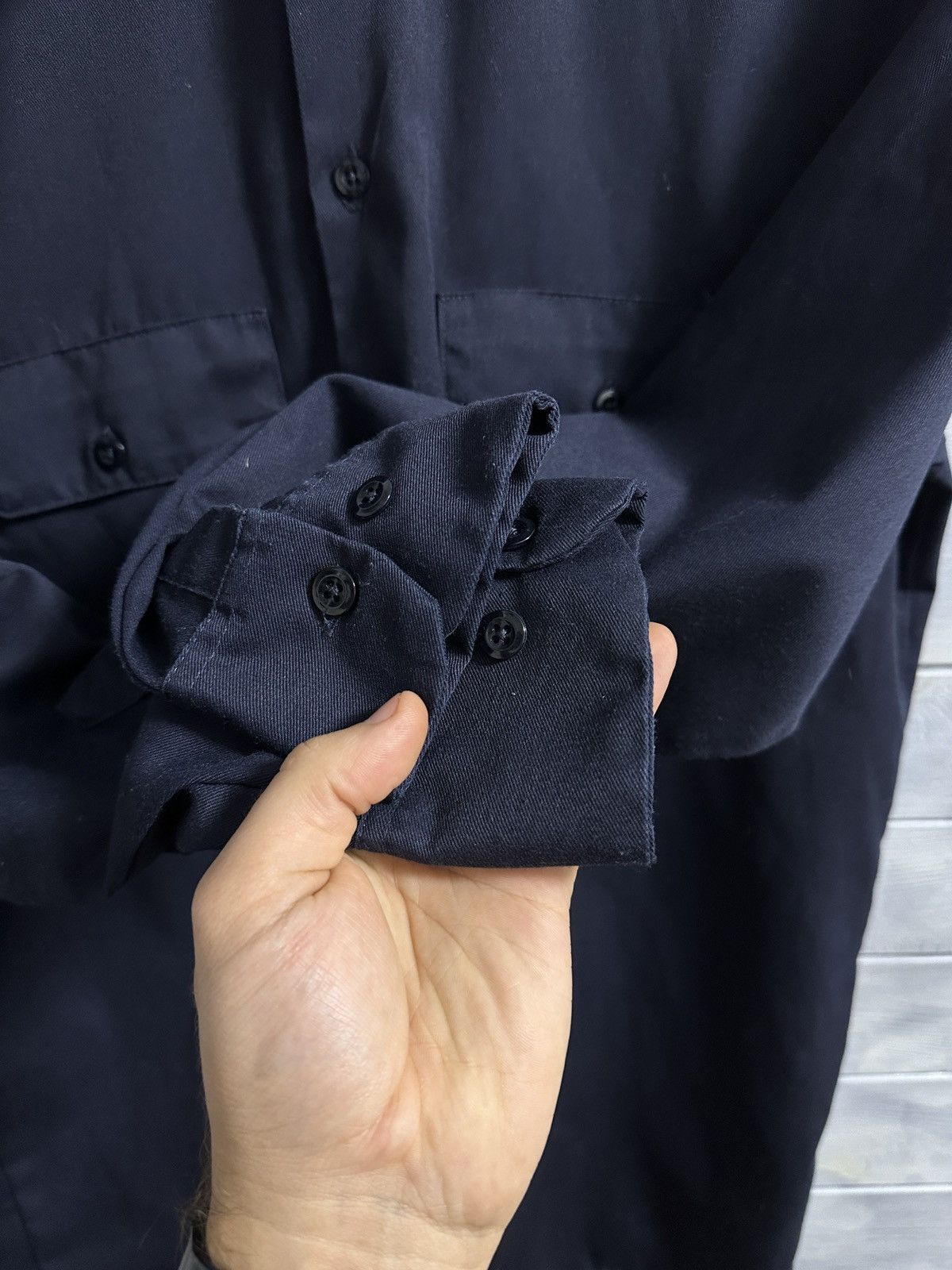 Vintage Rare Vintage Work Shirt Dickies Overshirt Size US M / EU 48-50 / 2 - 5 Thumbnail