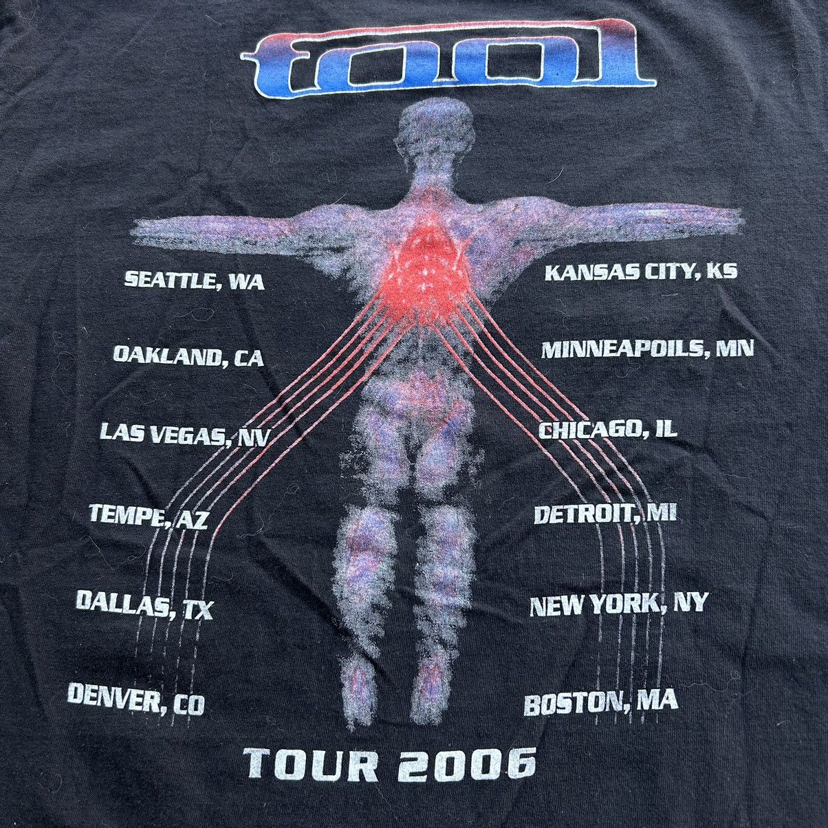 Band Tees Vintage Tool 10000 Days Band T Shirt Double Sided Tour Boot Size US L / EU 52-54 / 3 - 7 Thumbnail