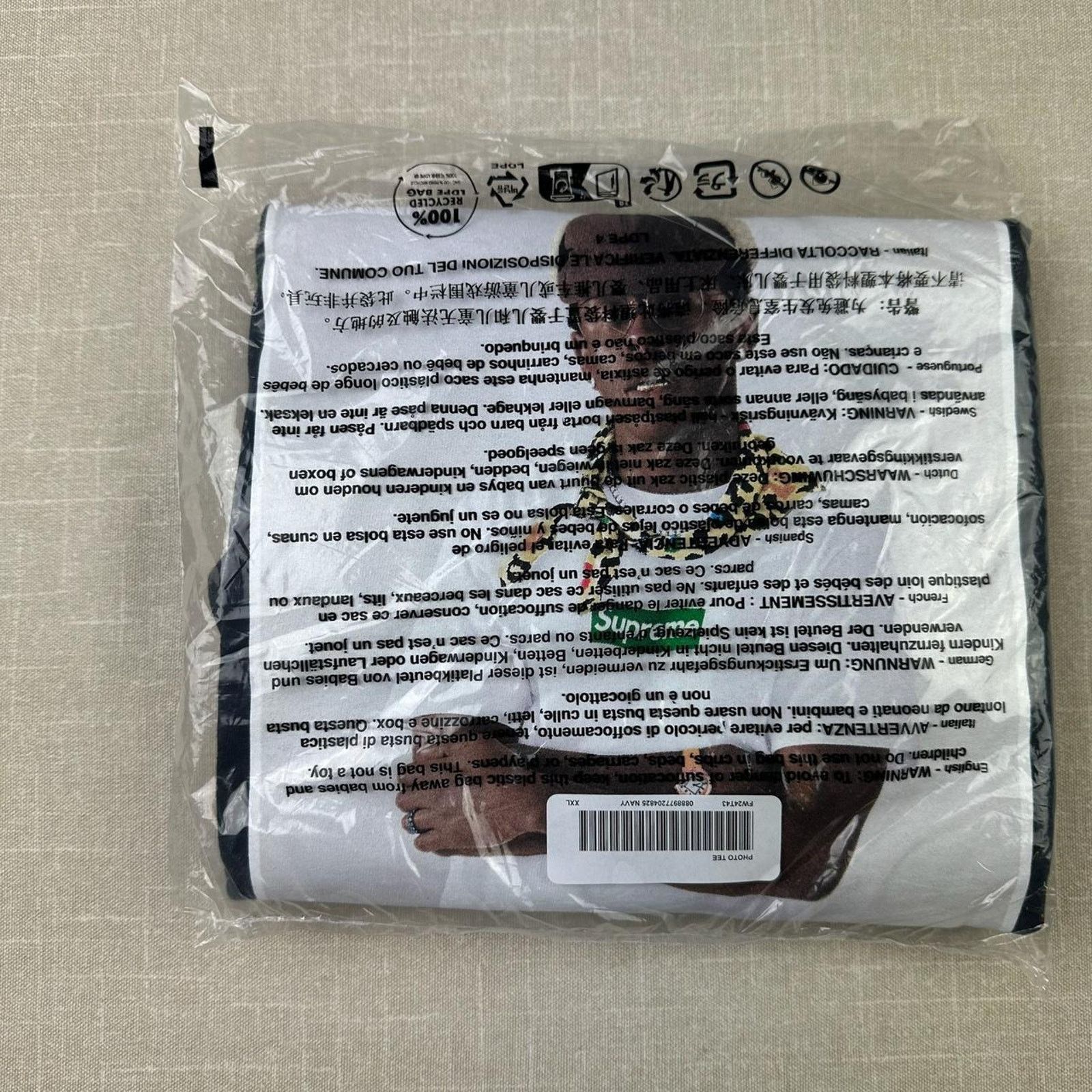Supreme Supreme x Tyler The Creator Photo T Shirt in Navy XXL Size US XXL / EU 58 / 5 - 3 Thumbnail