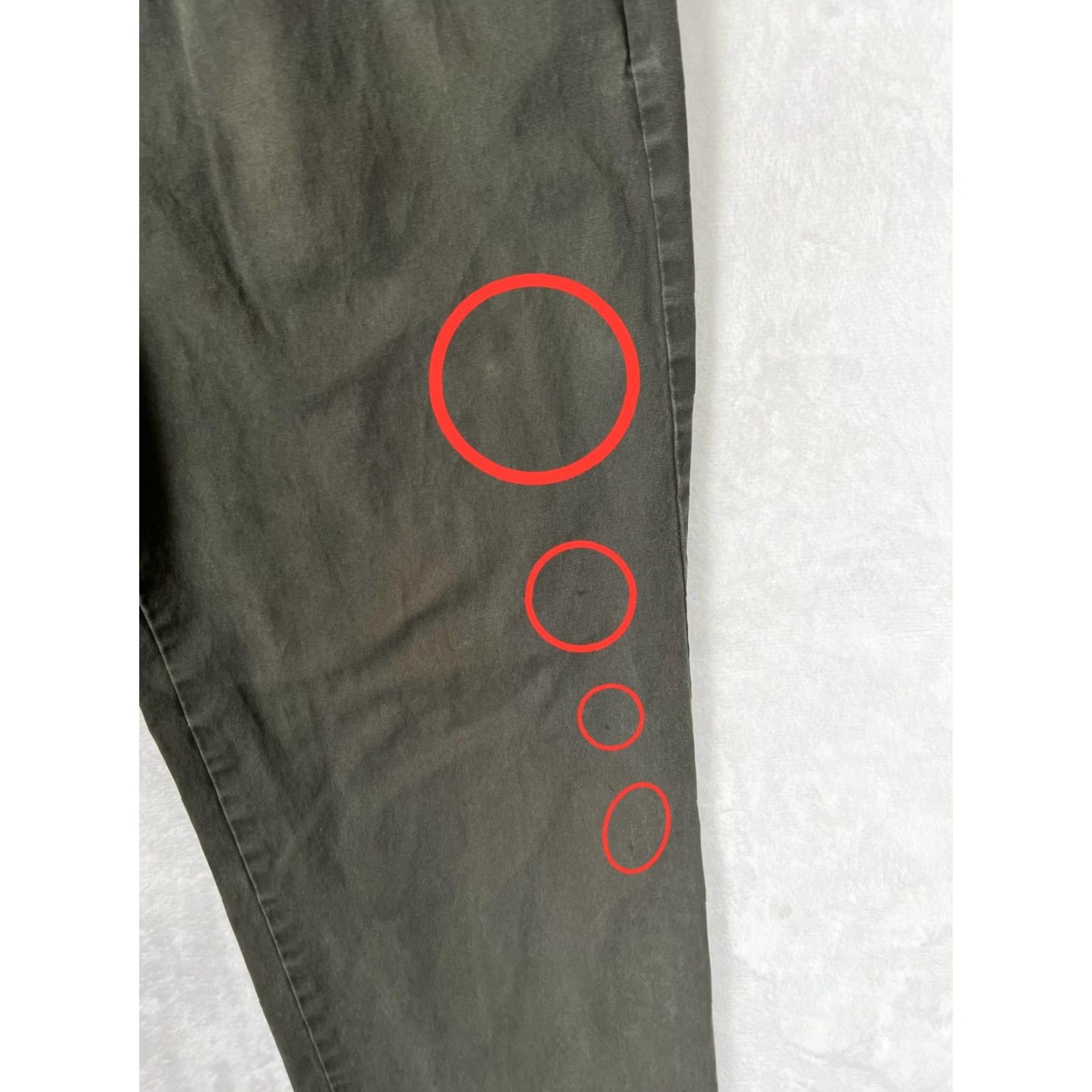 Gap Gap Chino Pants Mens 36x30 Green Straight Cotton Twill GAP for Good Casual Business Comfort Mens Size US 36 / EU 52 - 2 Thumbnail