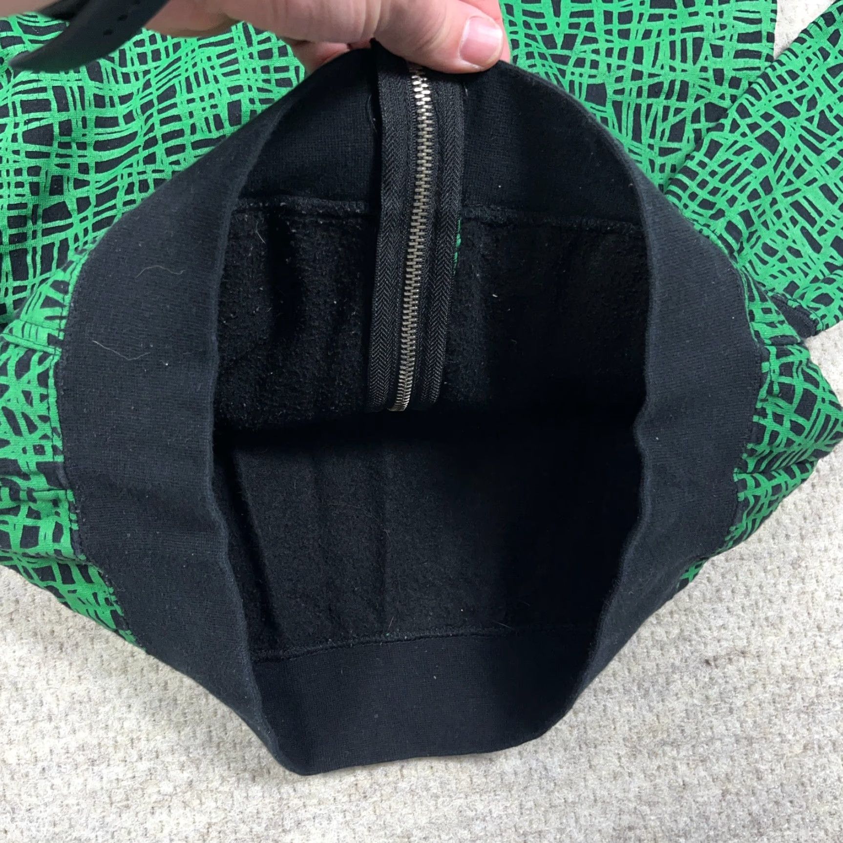 Vintage VINTAGE Famous Stars & Straps Hoodie Women S Green Full Zip AOP Logo 90s Sworn Beach Southwestern Mens Women Girls Size S / US 4 / IT 40 - 7 Thumbnail